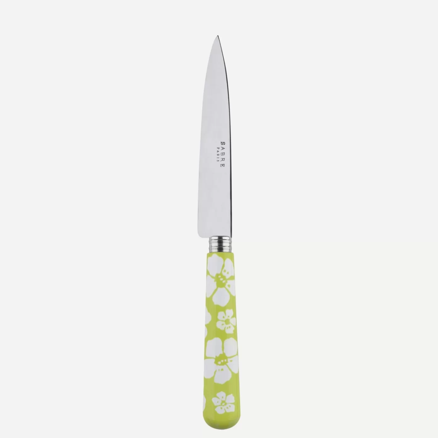 Sabre Paris Kitchen Knife>Hawaiian Flower, Lime