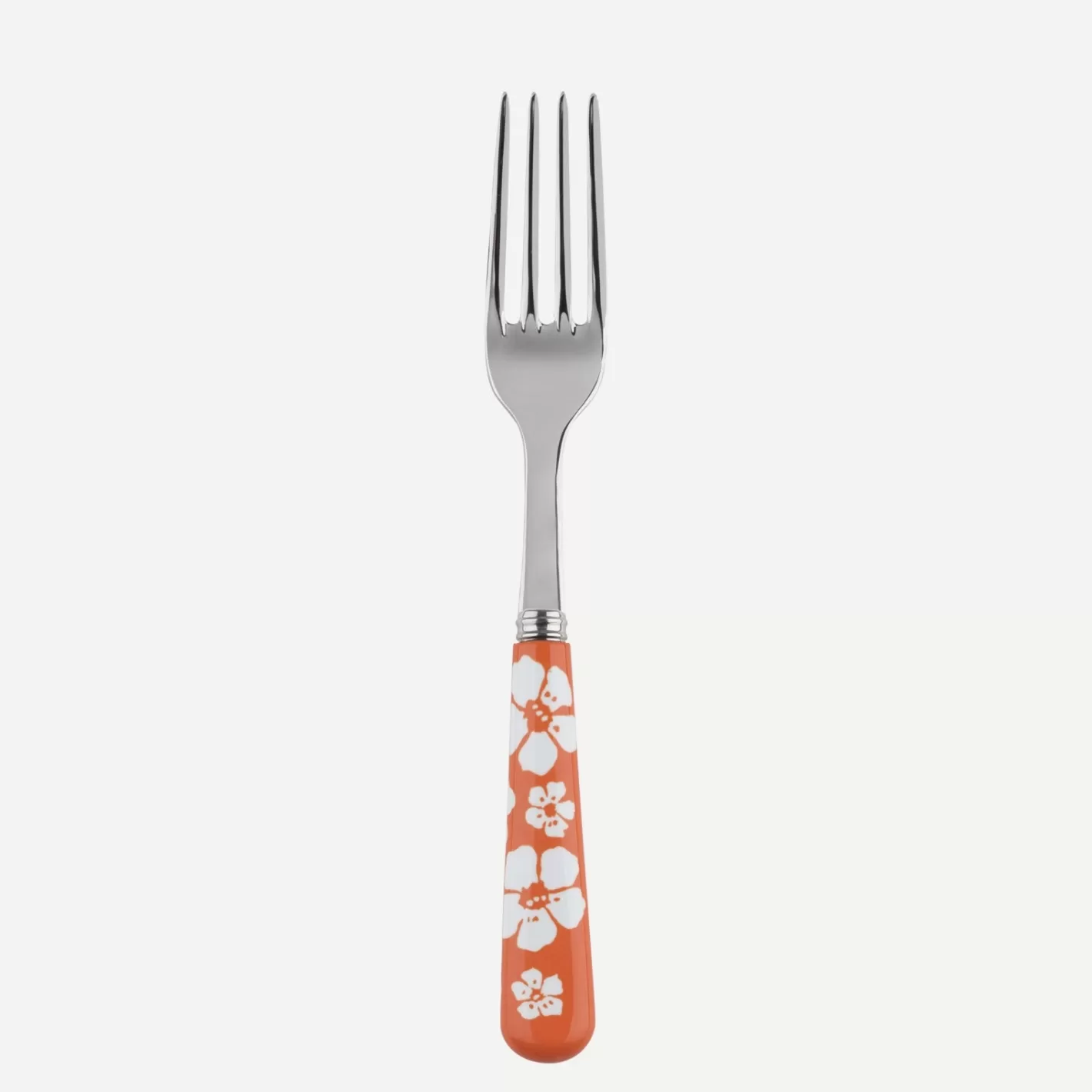 Sabre Paris Salad Fork>Hawaiian Flower, Orange