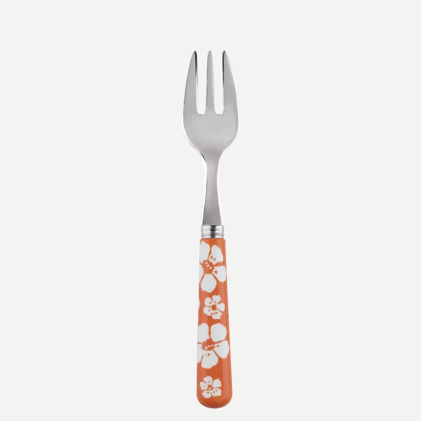 Sabre Paris Oyster Fork>Hawaiian Flower, Orange