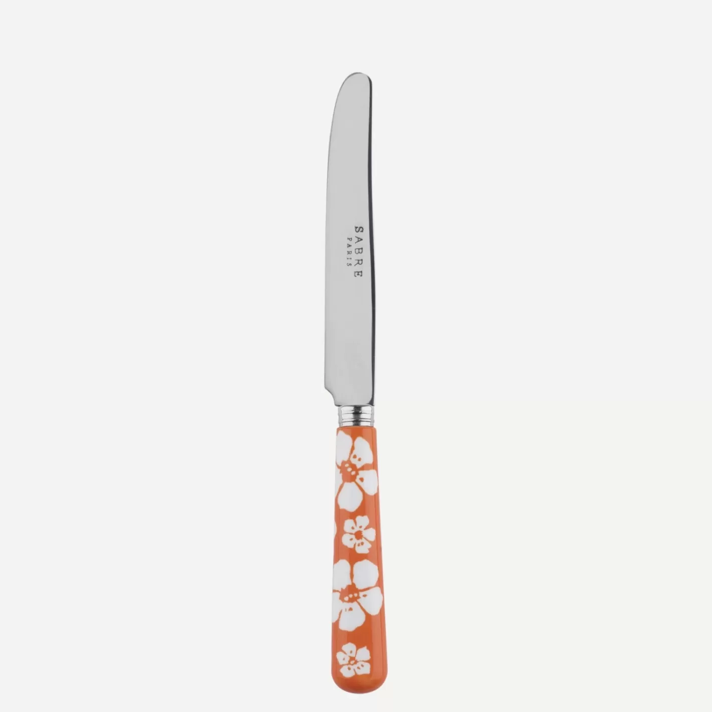 Sabre Paris Breakfast Knife>Hawaiian Flower, Orange