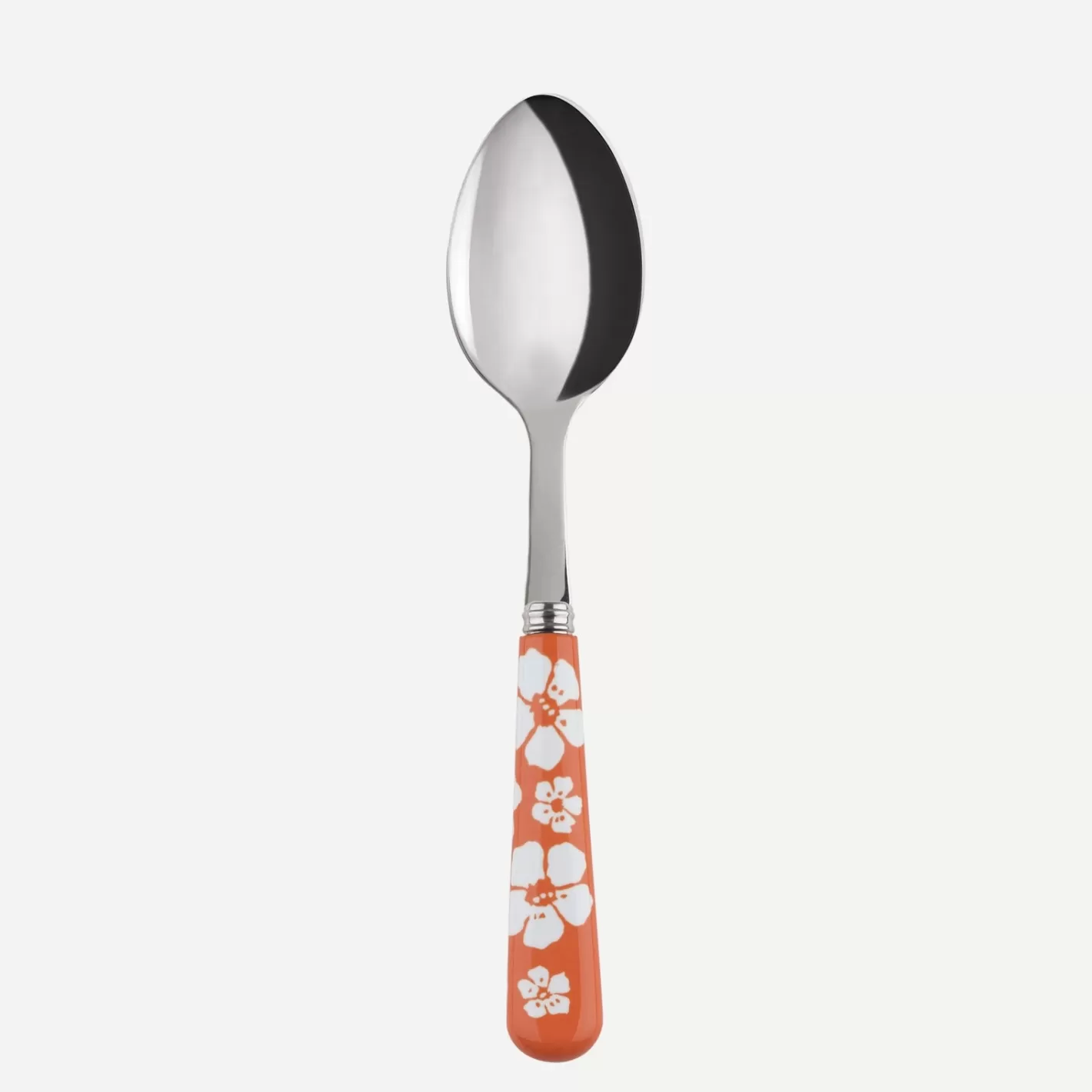 Sabre Paris Dessert Spoon>Hawaiian Flower, Orange