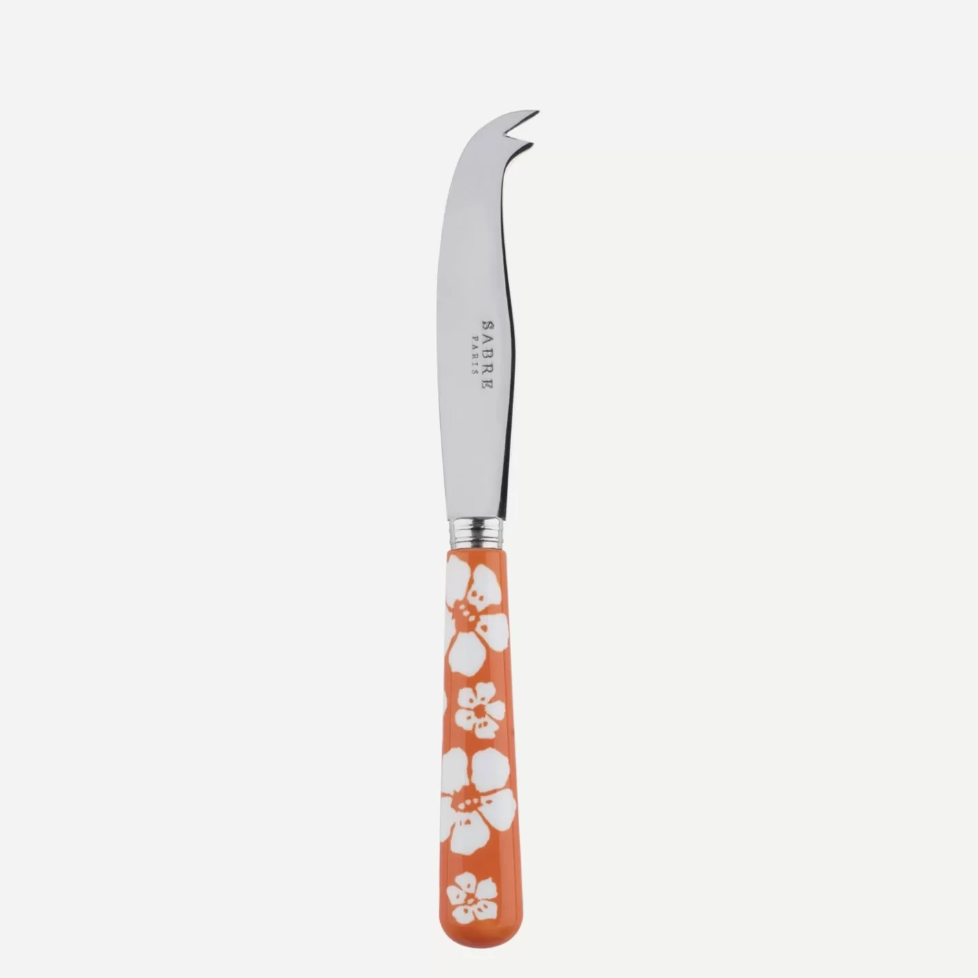 Sabre Paris Cheese Knife>Hawaiian Flower, Orange