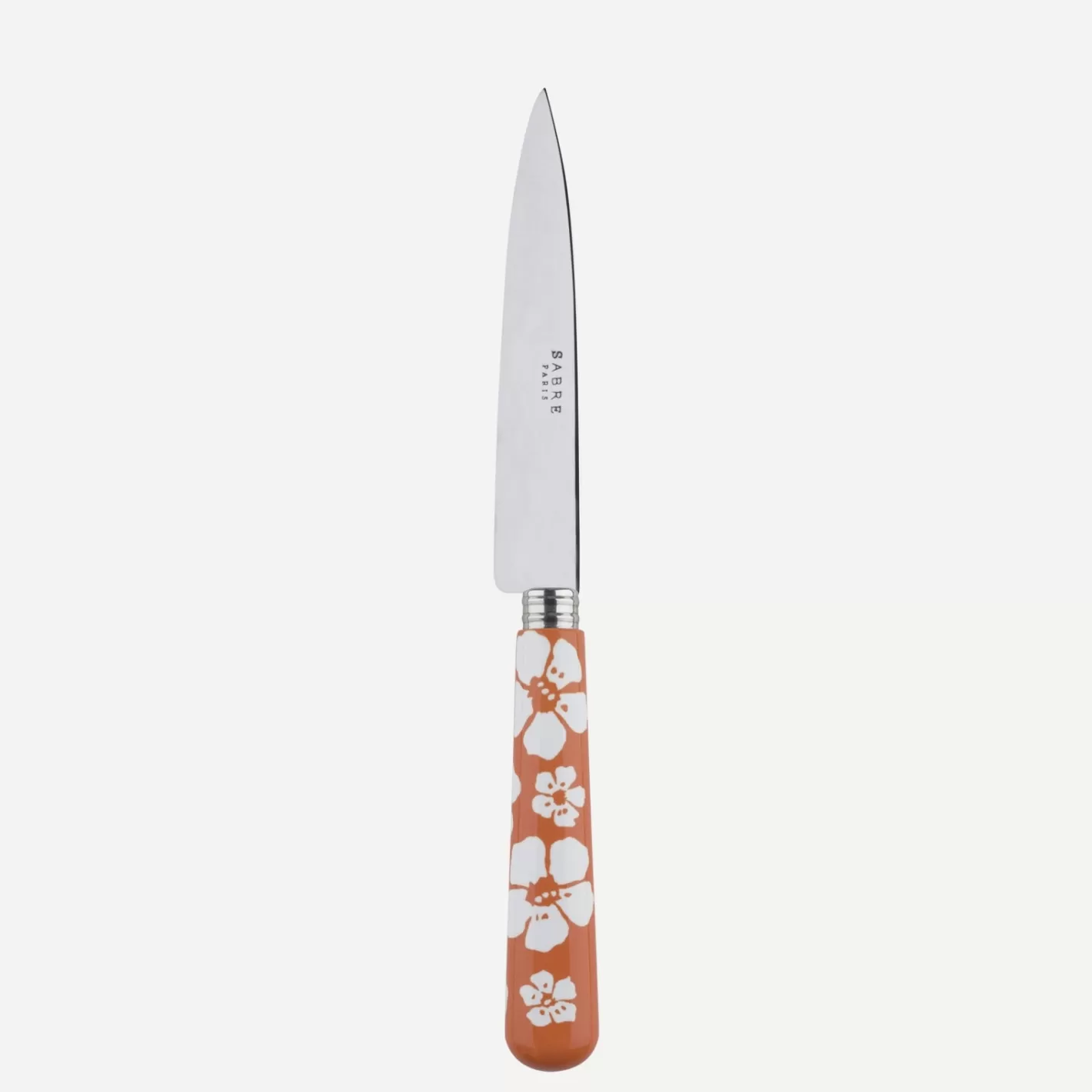 Sabre Paris Kitchen Knife>Hawaiian Flower, Orange