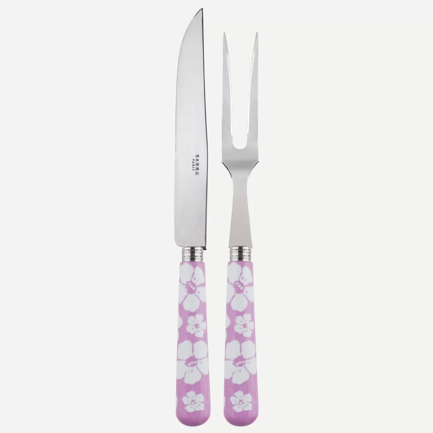 Sabre Paris Carving Set>Hawaiian Flower, Pink