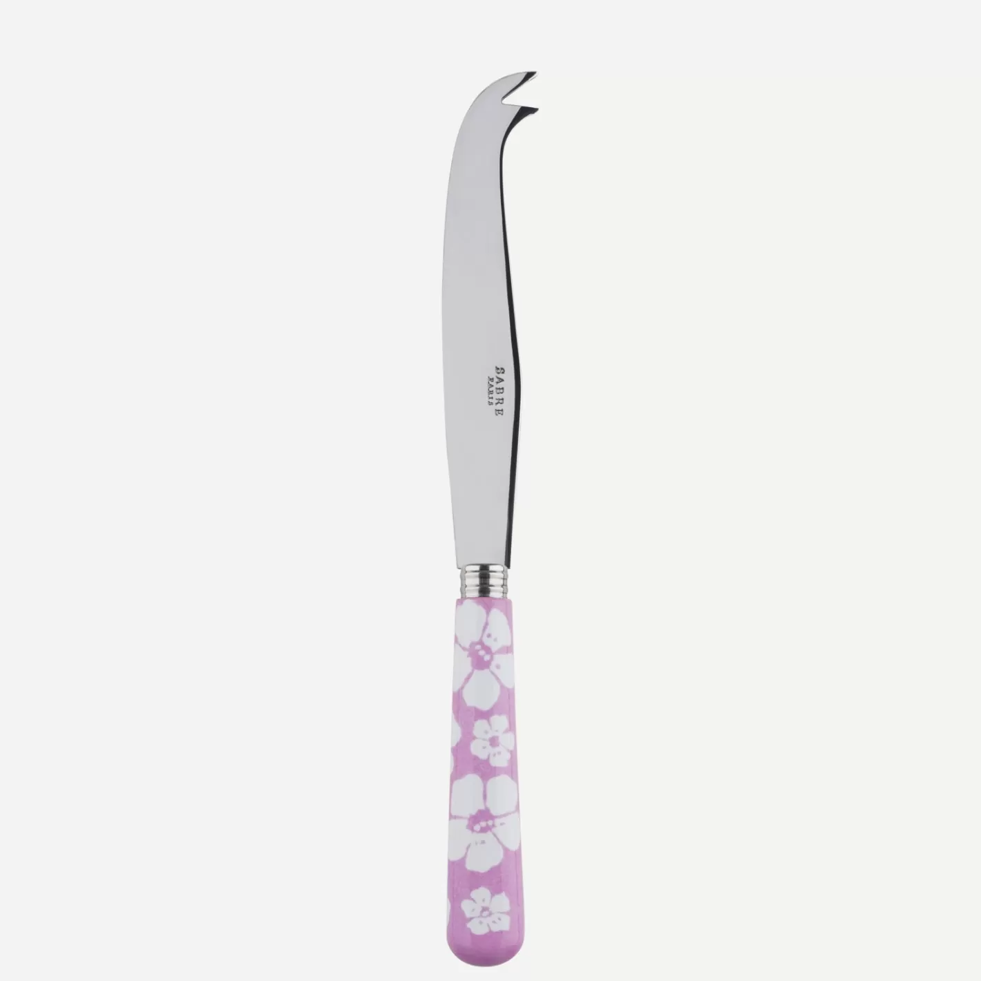 Sabre Paris Cheese Knife>Hawaiian Flower, Pink