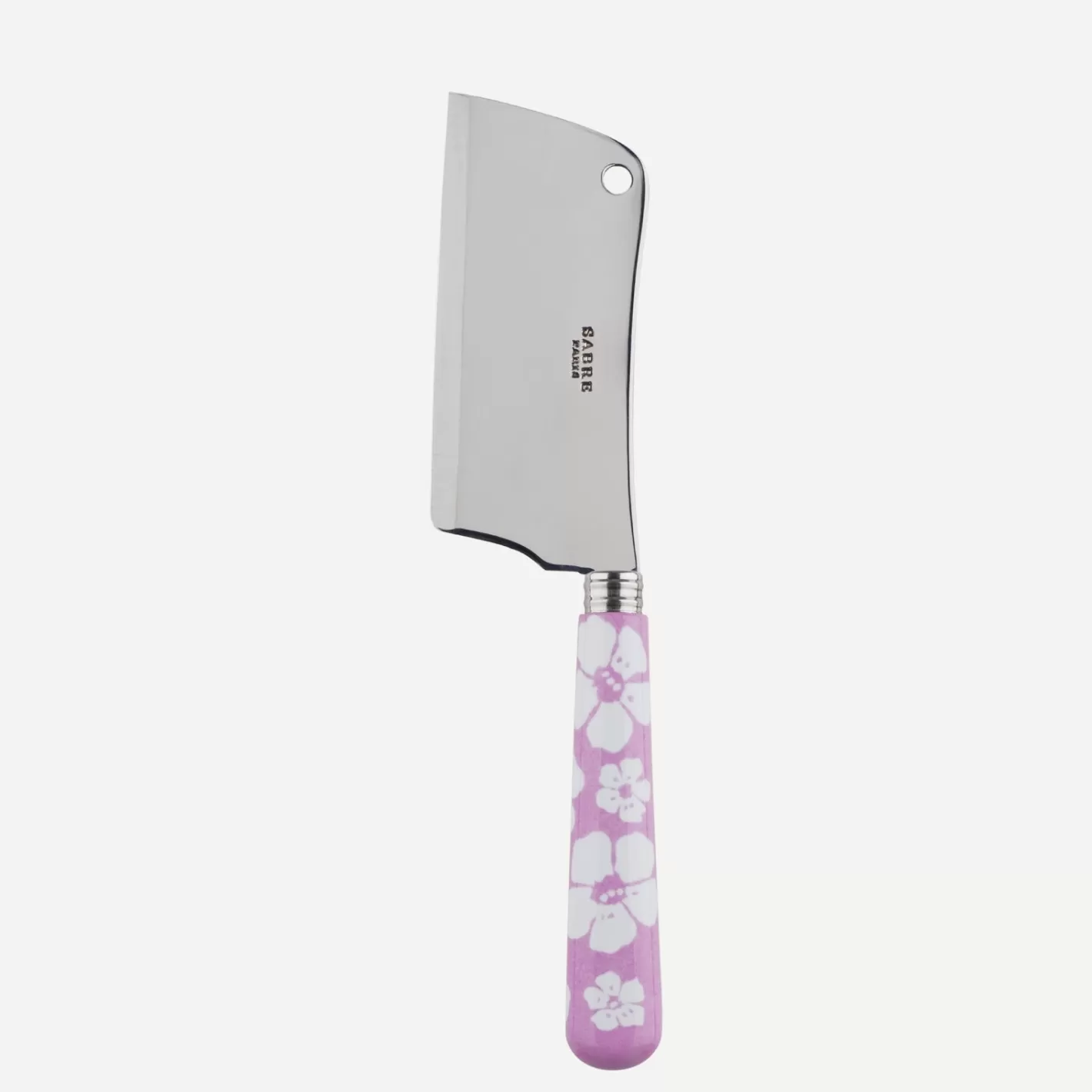 Sabre Paris Cheese Cleaver>Hawaiian Flower, Pink