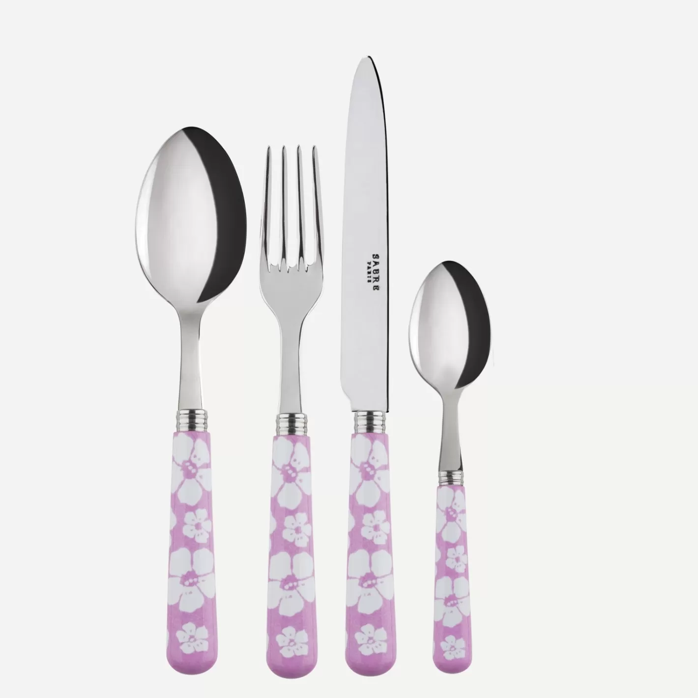 Sabre Paris 24 Pieces Set>Hawaiian Flower, Pink