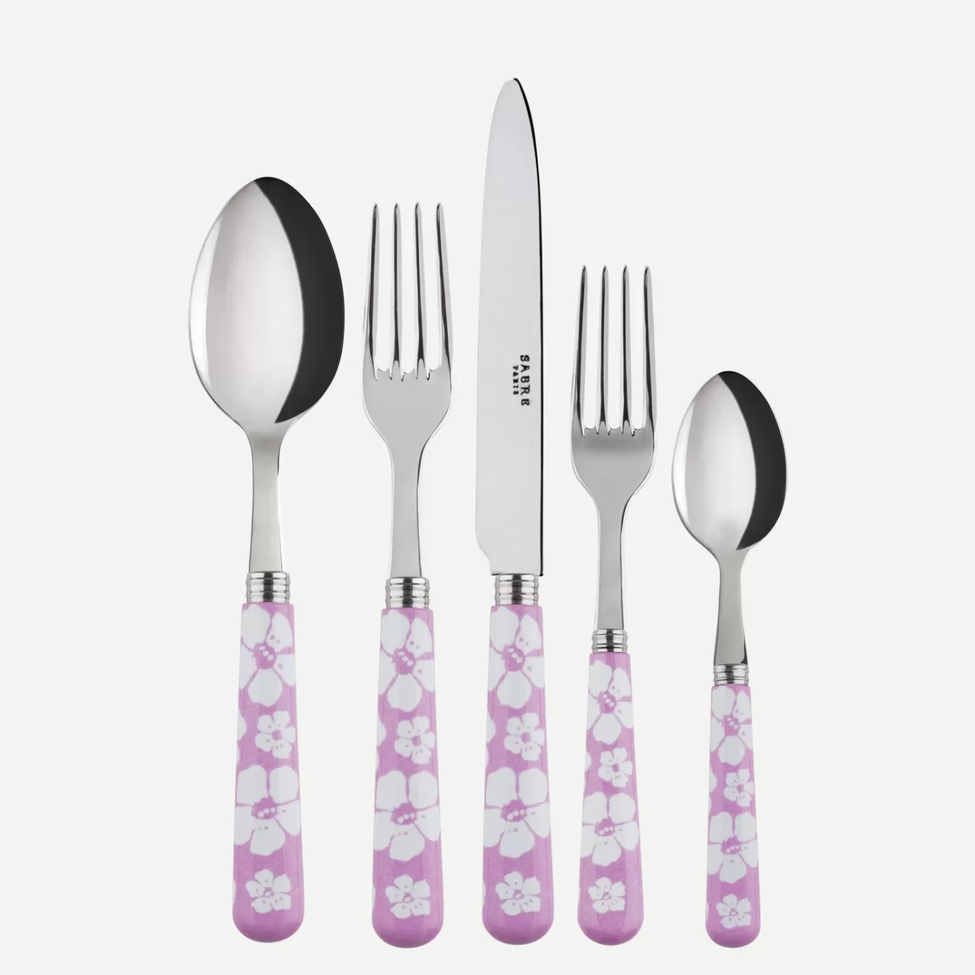 Sabre Paris Set Of 5 Pieces>Hawaiian Flower, Pink