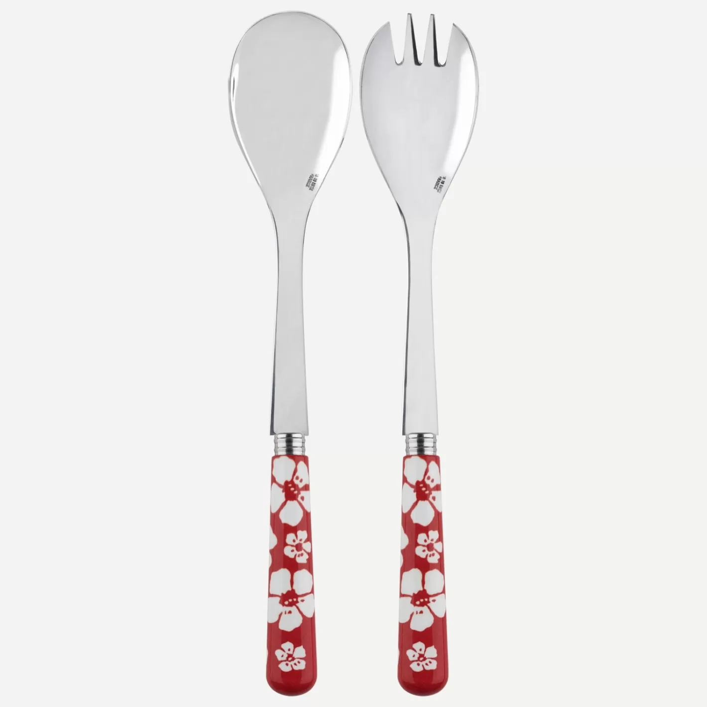 Sabre Paris Salad Set>Hawaiian Flower, Red