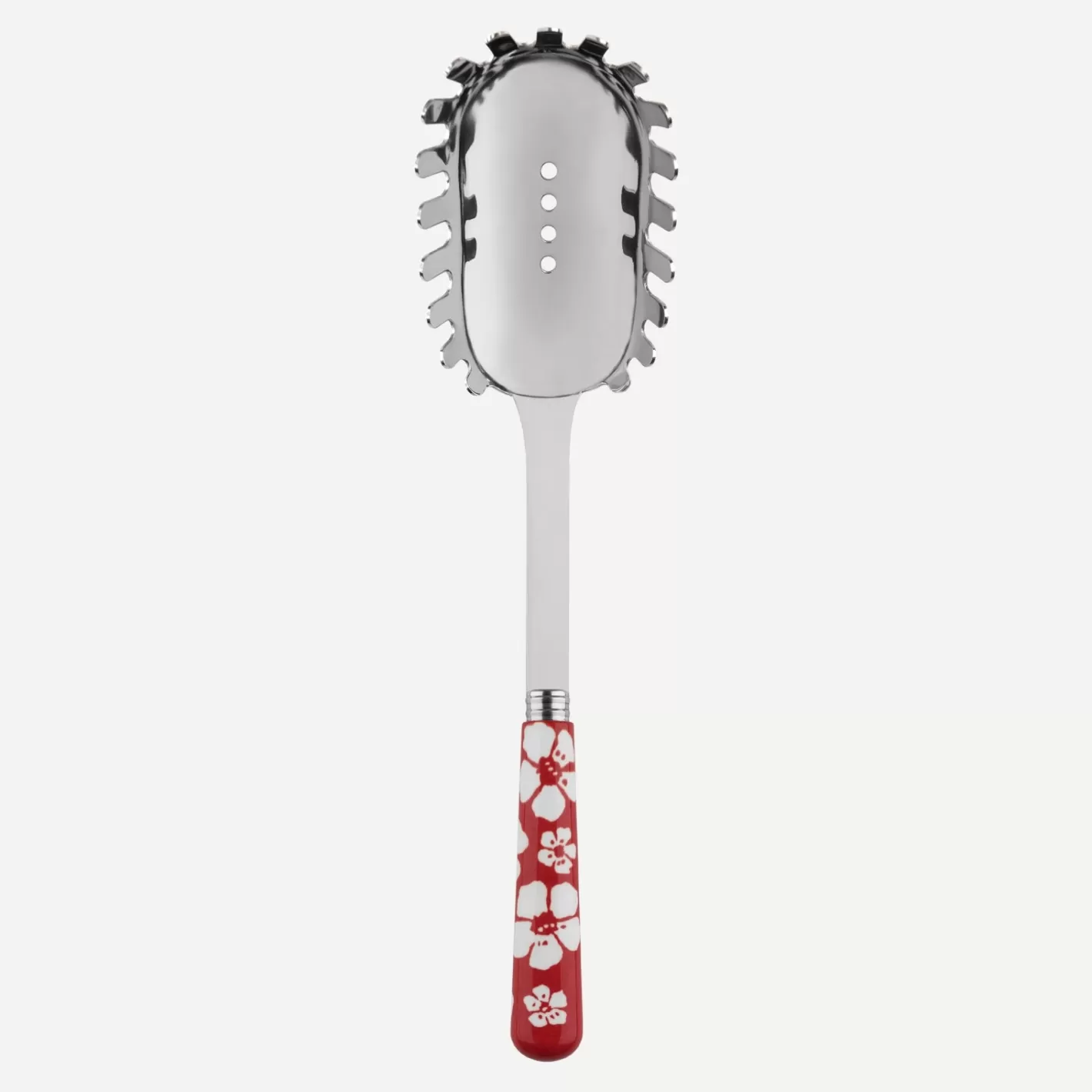 Sabre Paris Spaghetti Spoon>Hawaiian Flower, Red