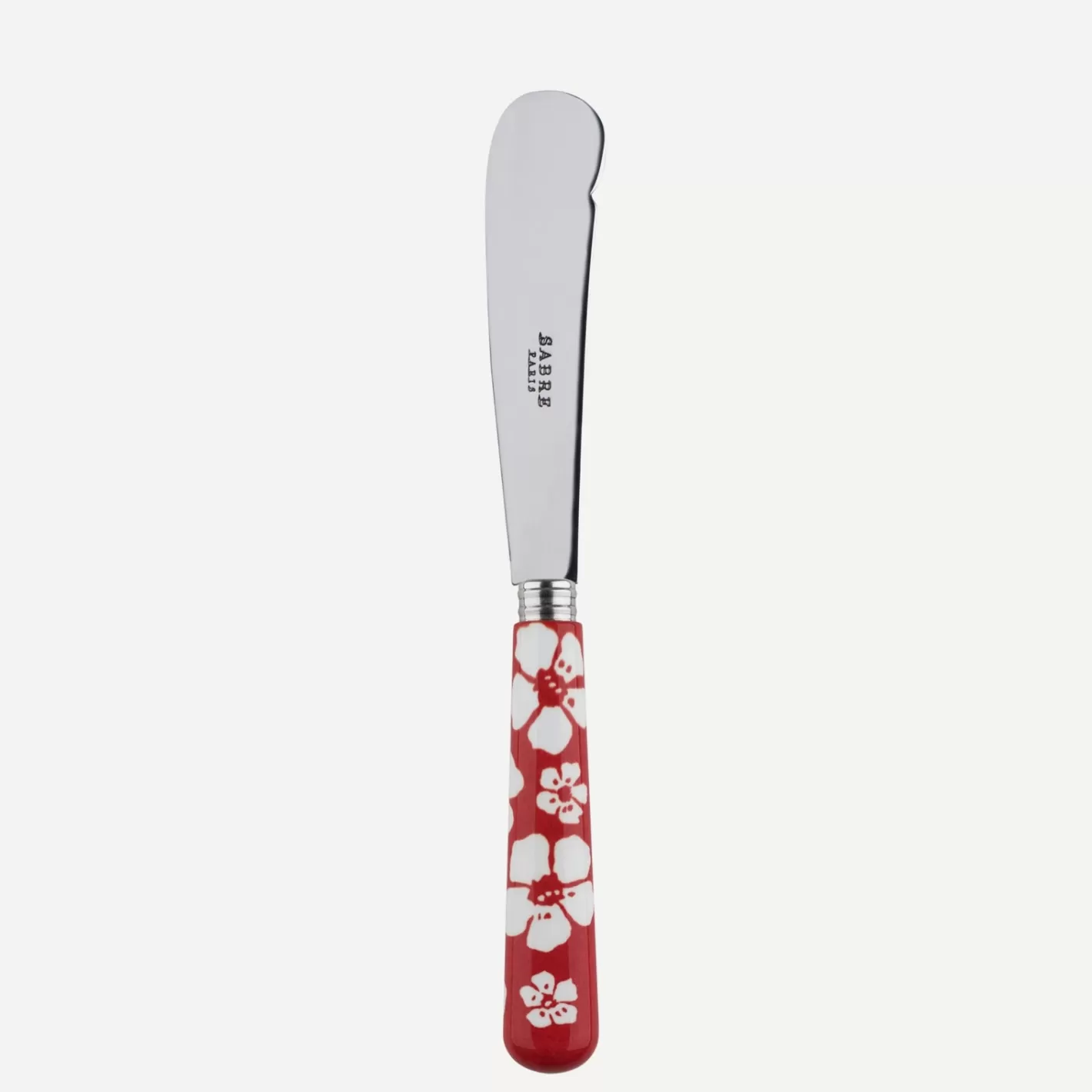 Sabre Paris Butter Knife>Hawaiian Flower, Red