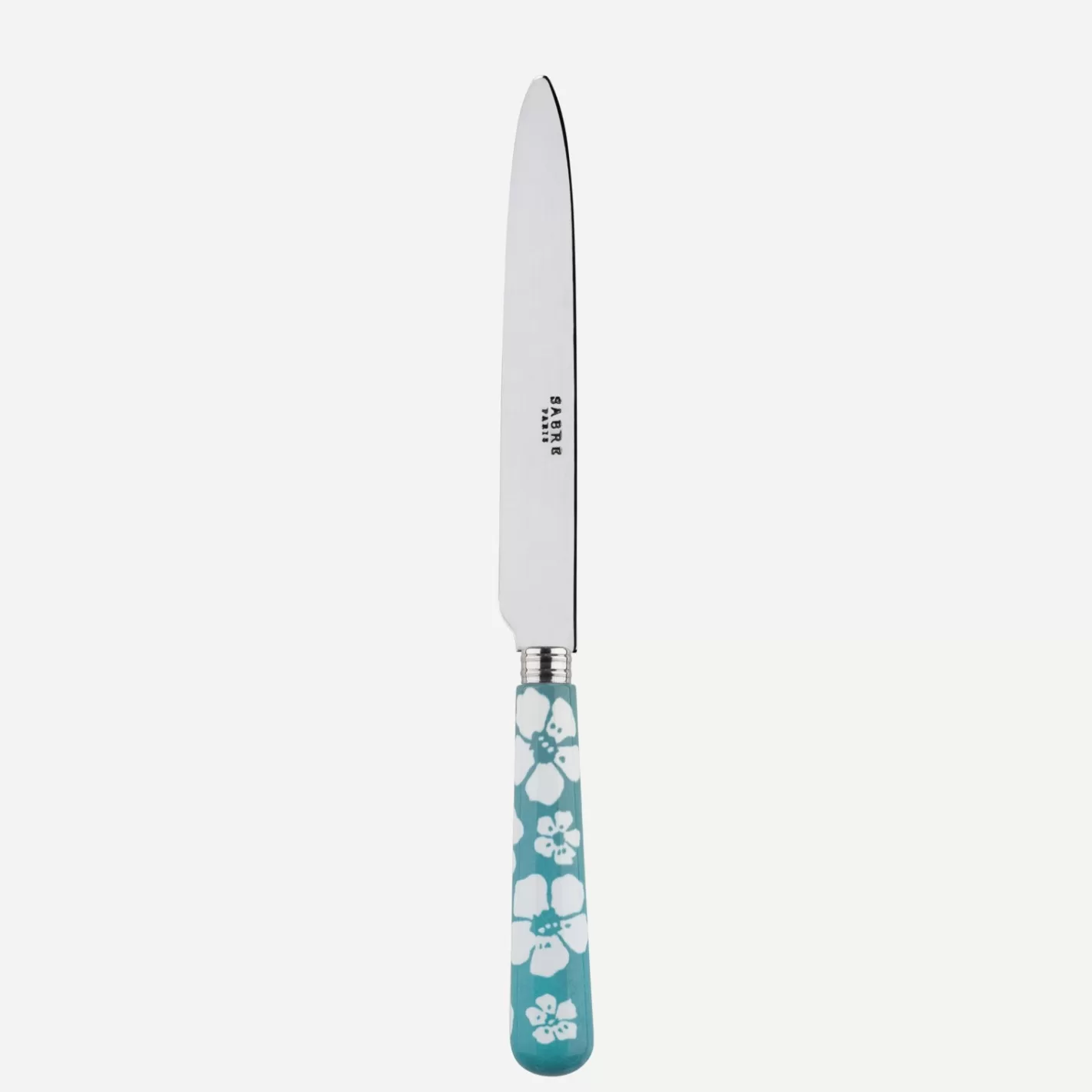 Sabre Paris Dinner Knife>Hawaiian Flower, Turquoise