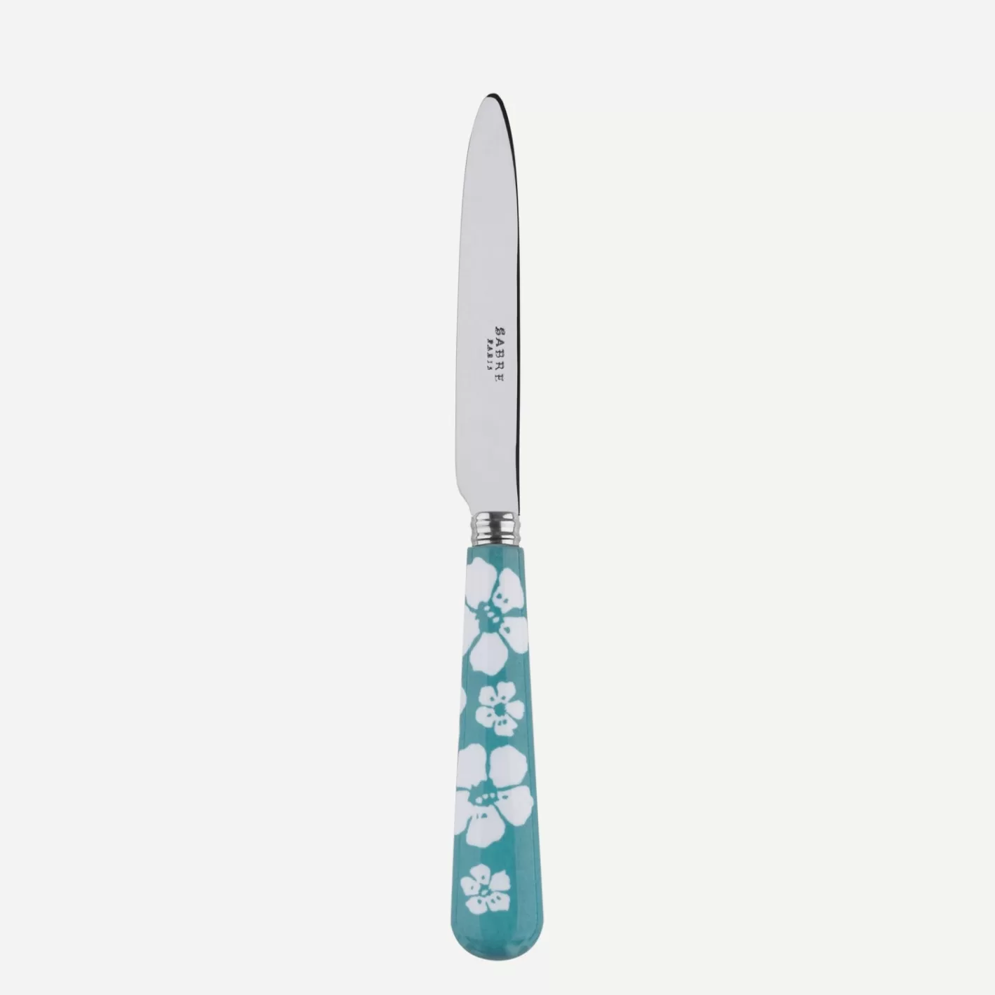 Sabre Paris Dessert Knife>Hawaiian Flower, Turquoise