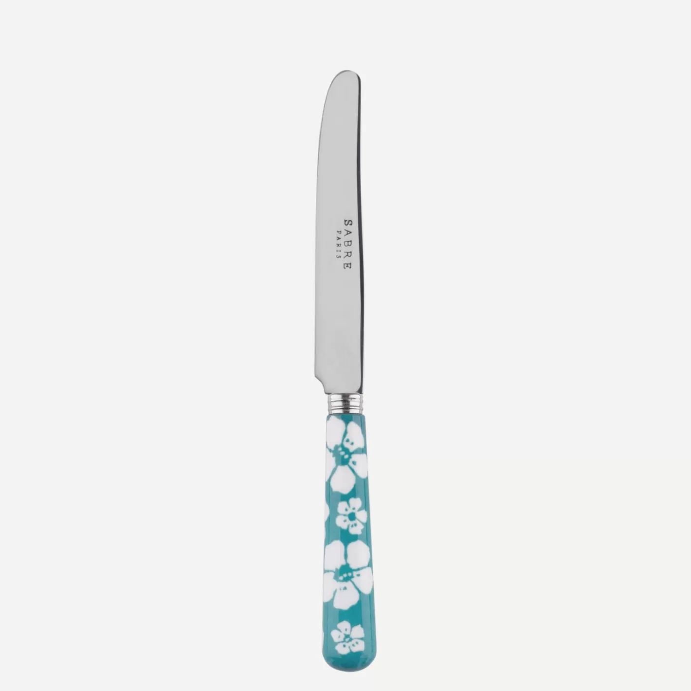 Sabre Paris Breakfast Knife>Hawaiian Flower, Turquoise