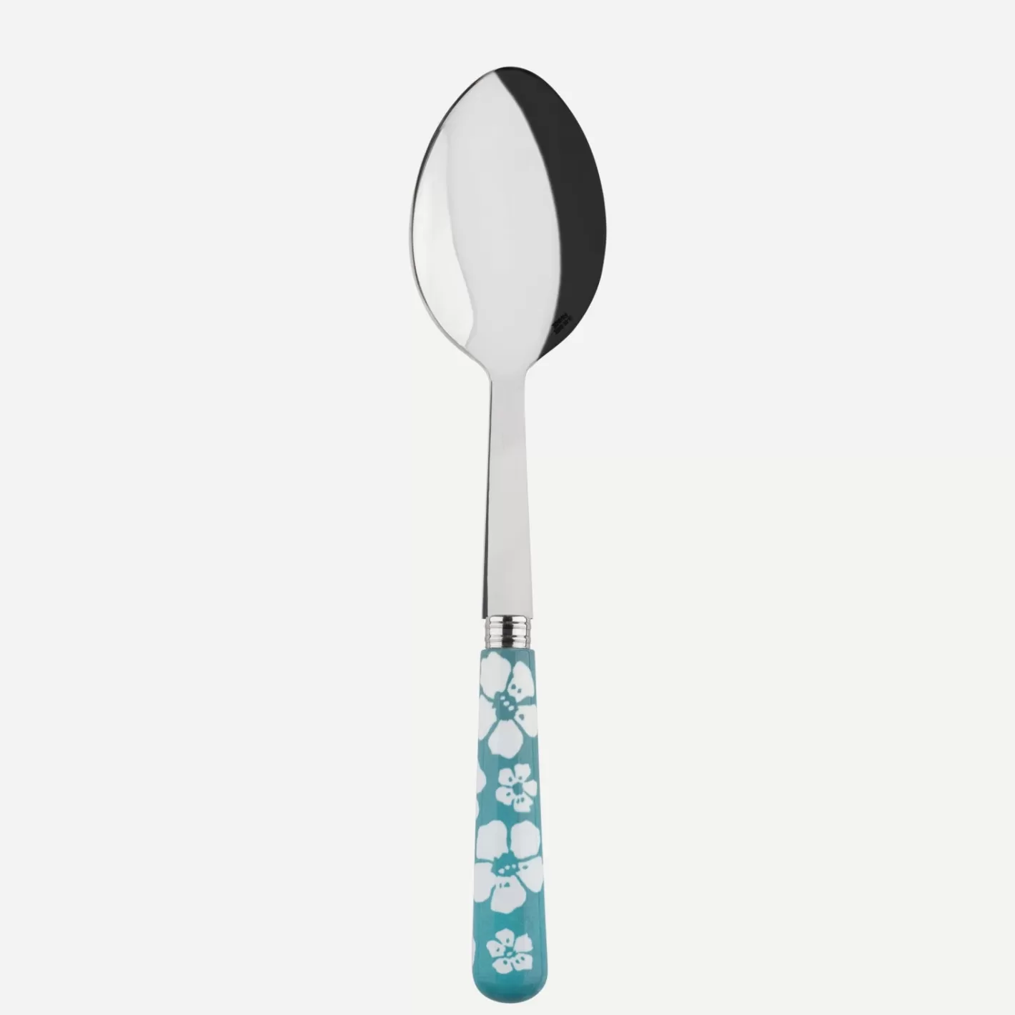 Sabre Paris Serving Spoon>Hawaiian Flower, Turquoise