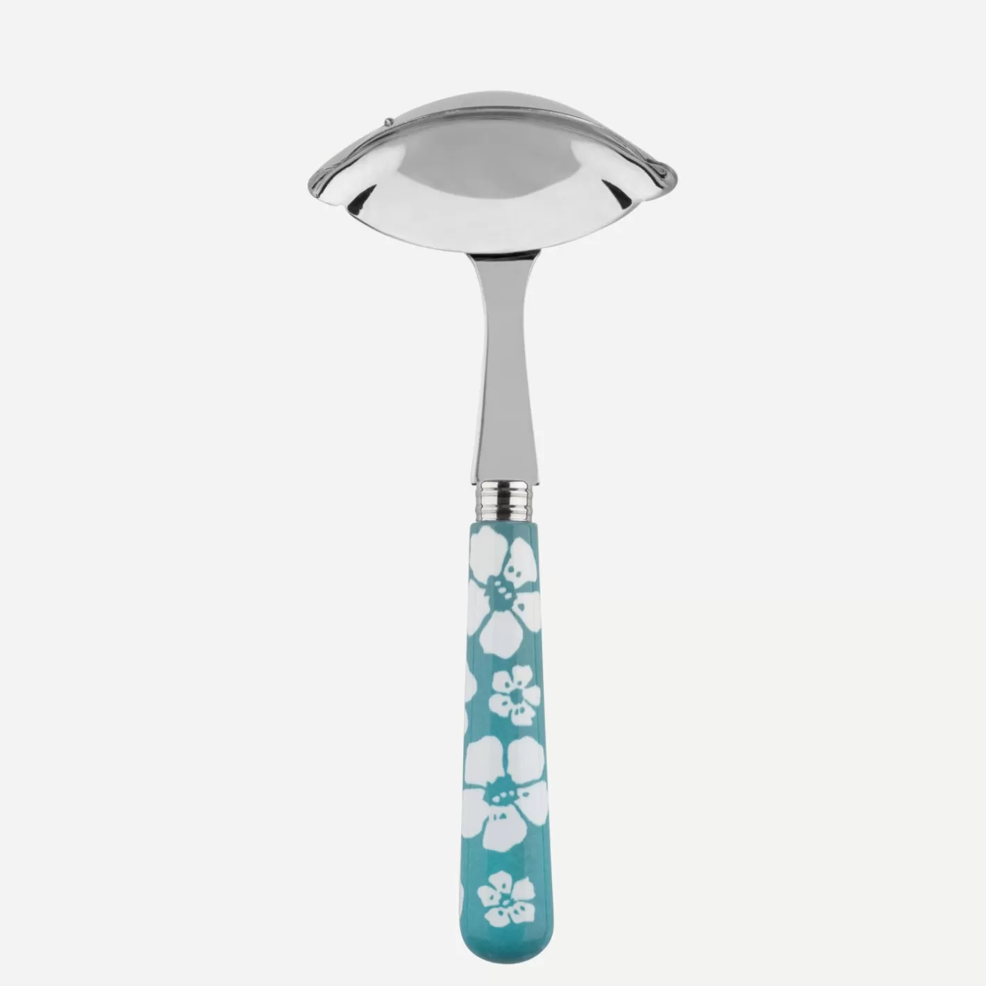 Sabre Paris Gravy Ladle>Hawaiian Flower, Turquoise