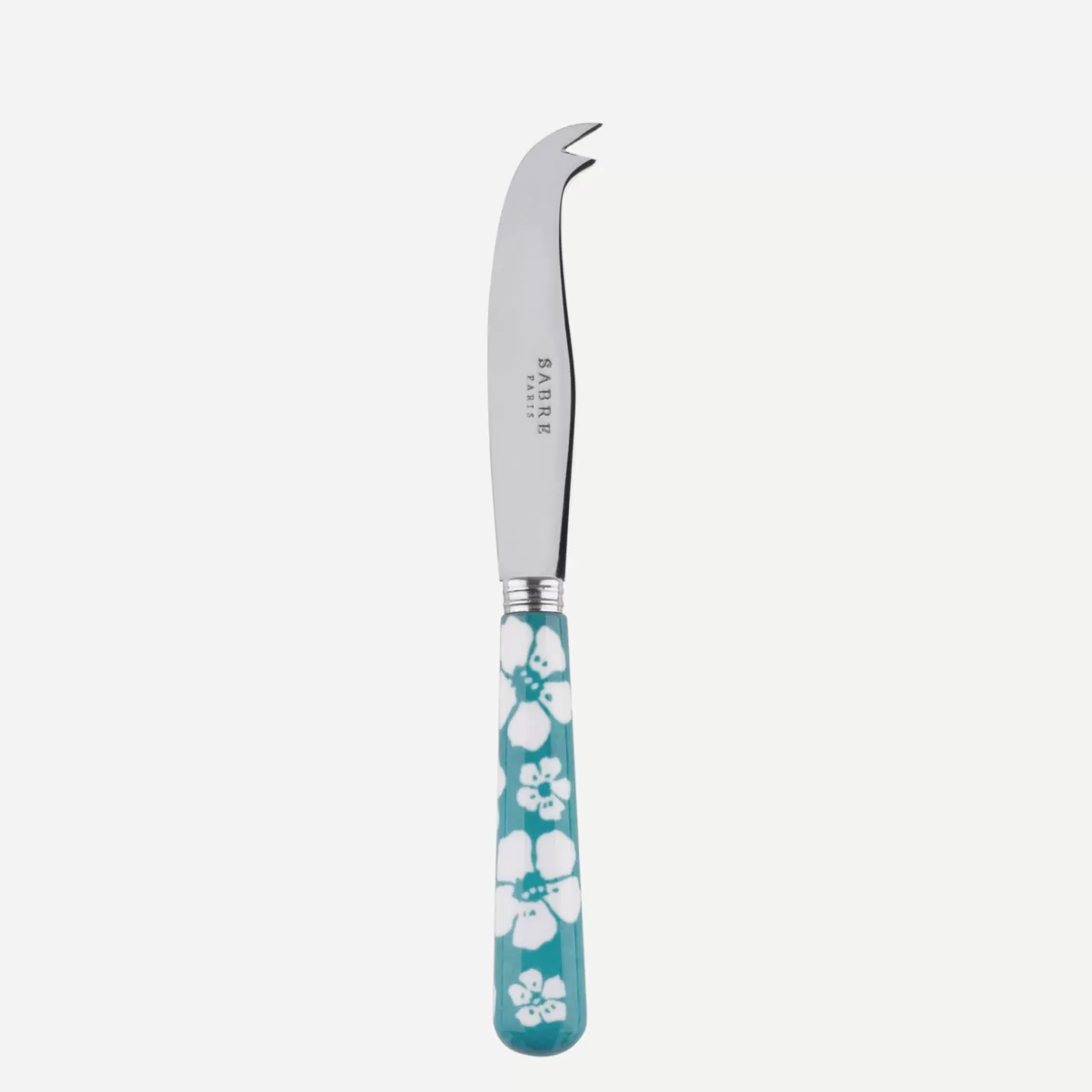 Sabre Paris Cheese Knife>Hawaiian Flower, Turquoise