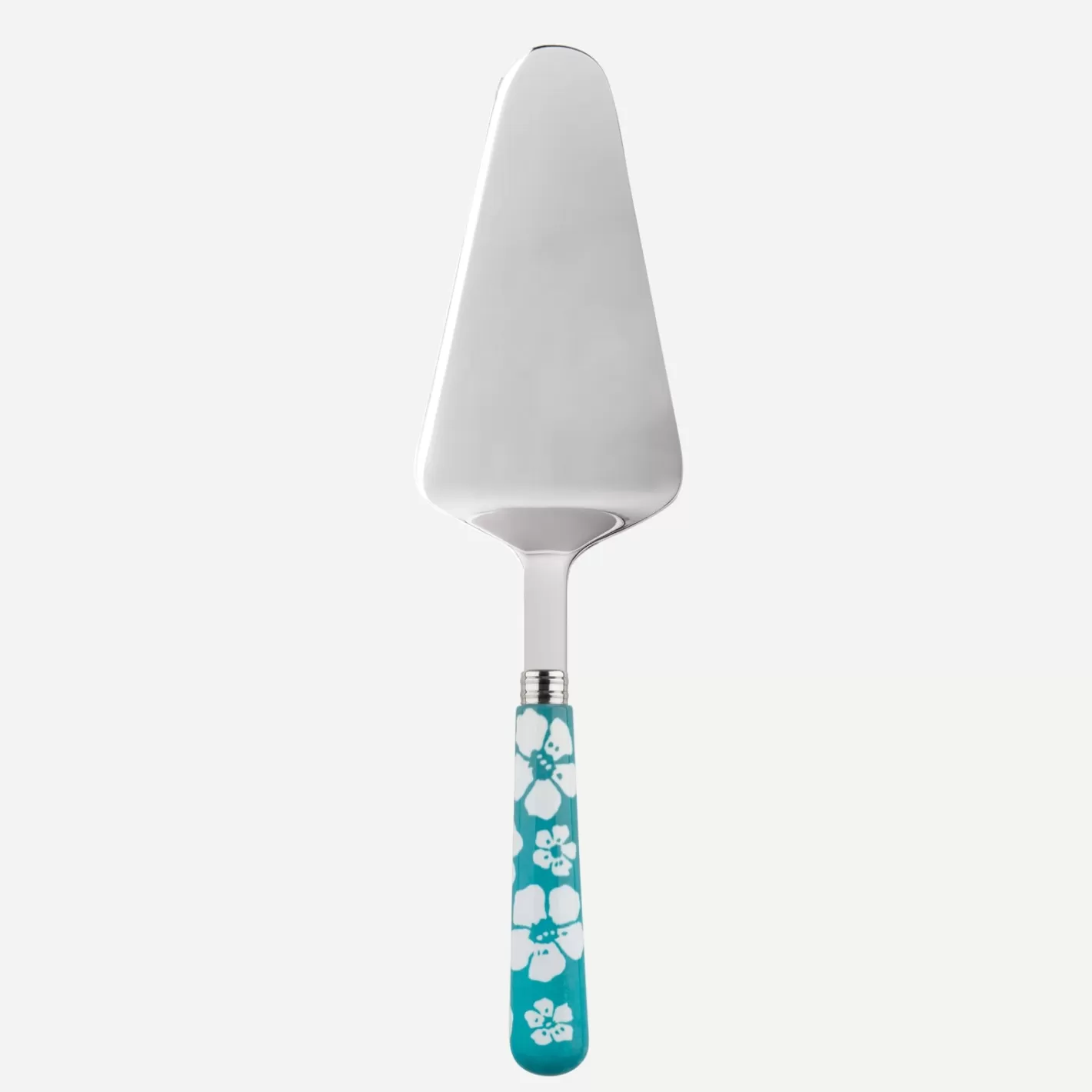 Sabre Paris Tart Server>Hawaiian Flower, Turquoise