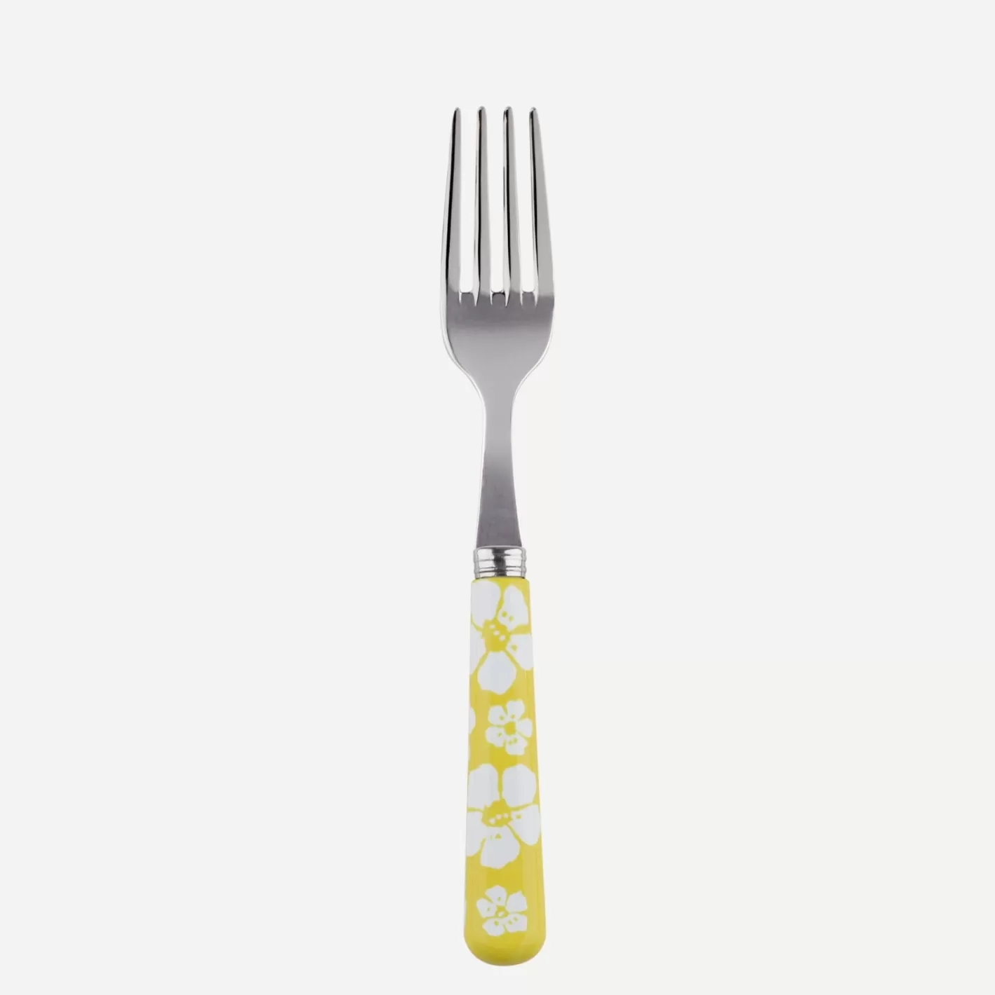 Sabre Paris Small Fork>Hawaiian Flower, Yellow