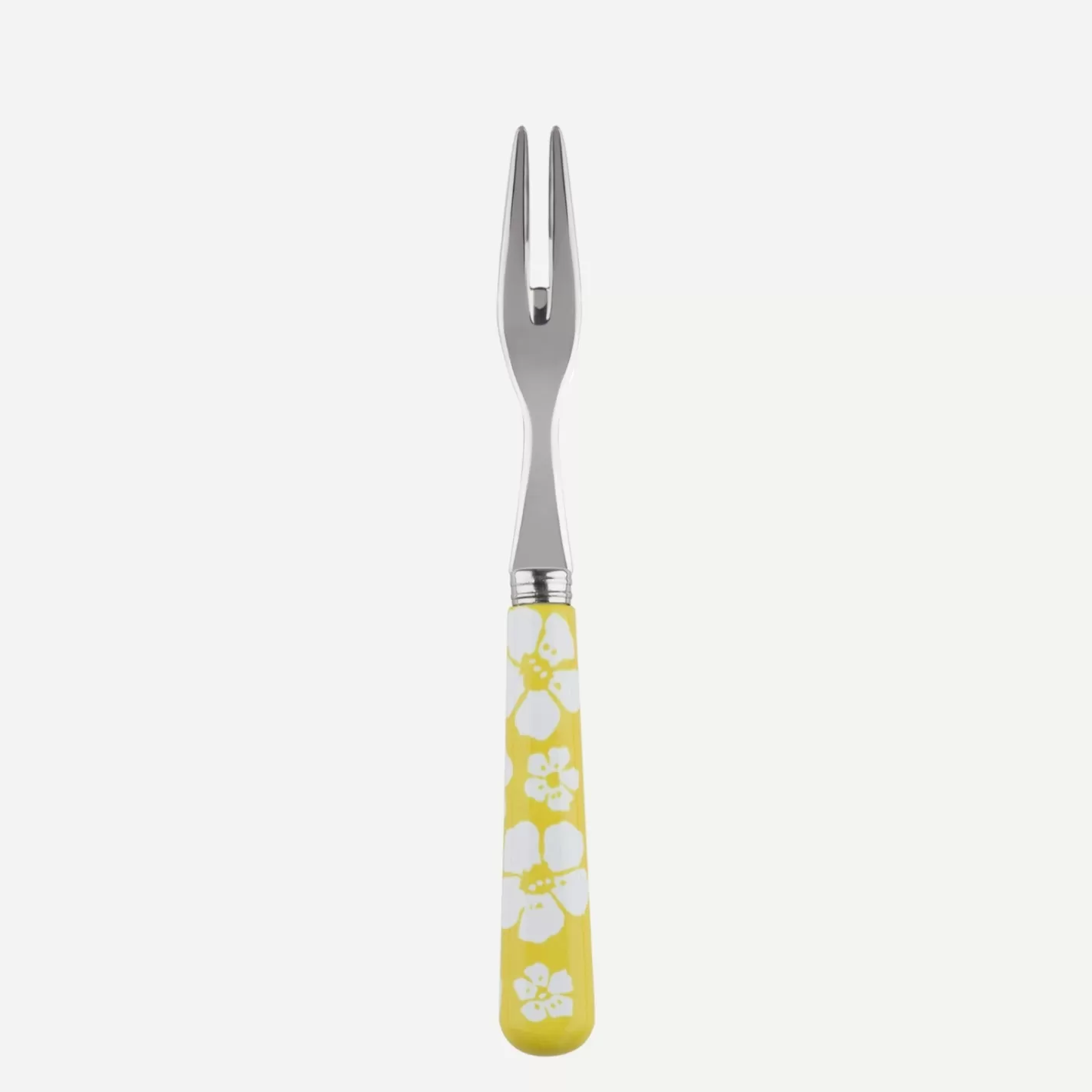 Sabre Paris Cocktail Fork>Hawaiian Flower, Yellow