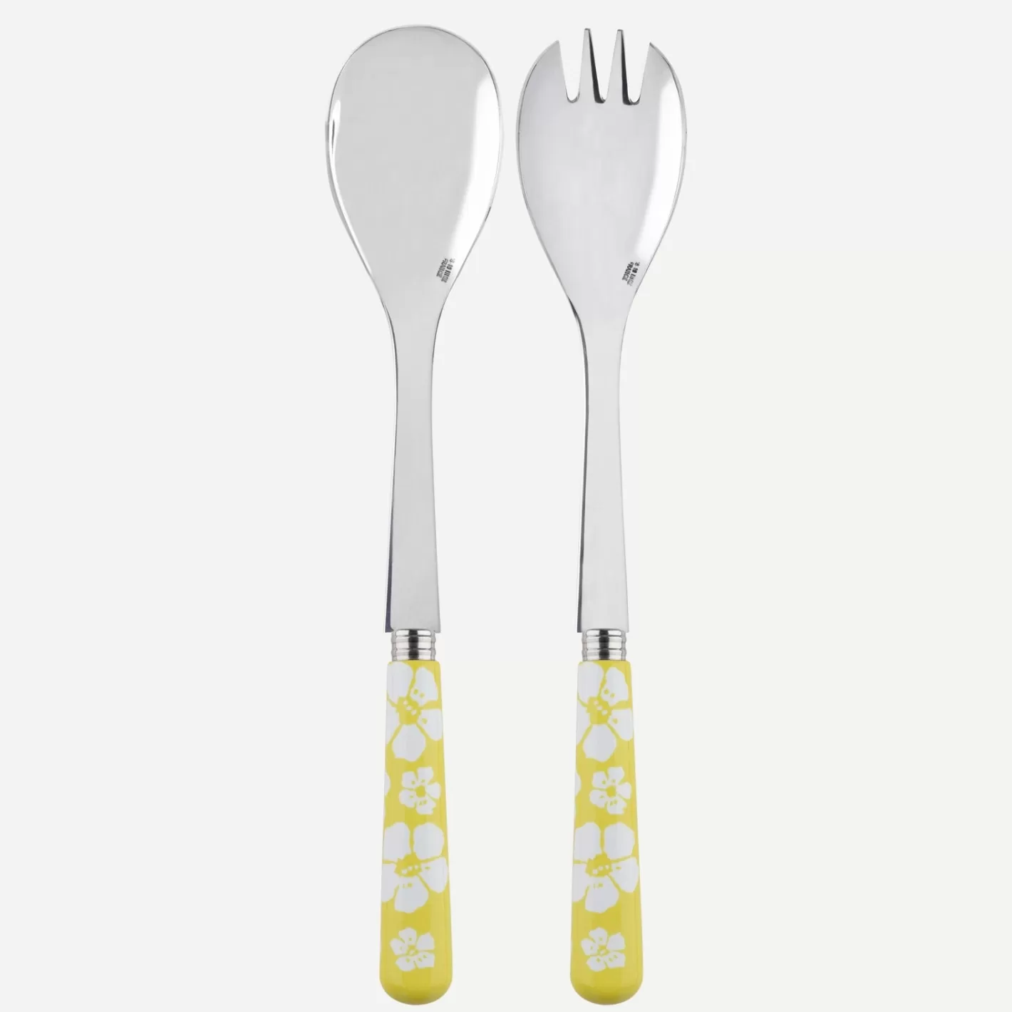 Sabre Paris Salad Set>Hawaiian Flower, Yellow