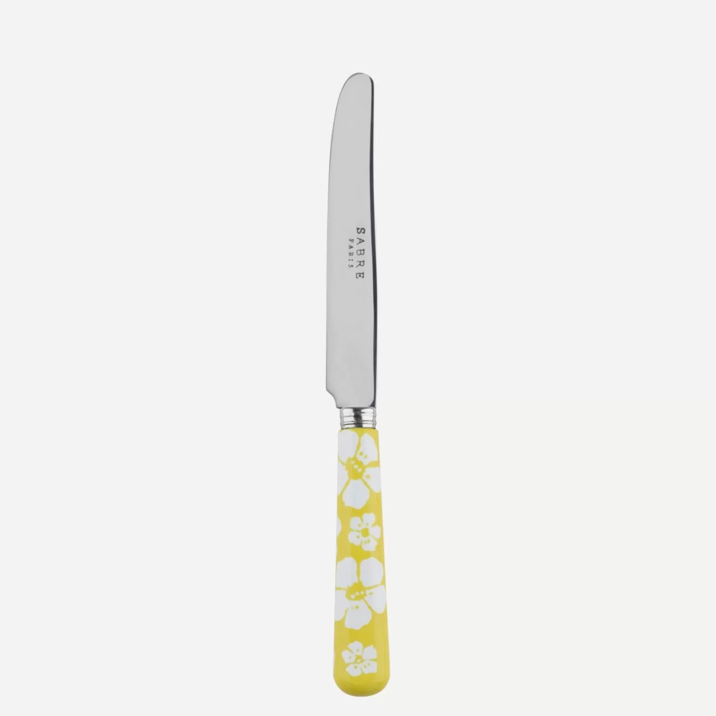 Sabre Paris Breakfast Knife>Hawaiian Flower, Yellow