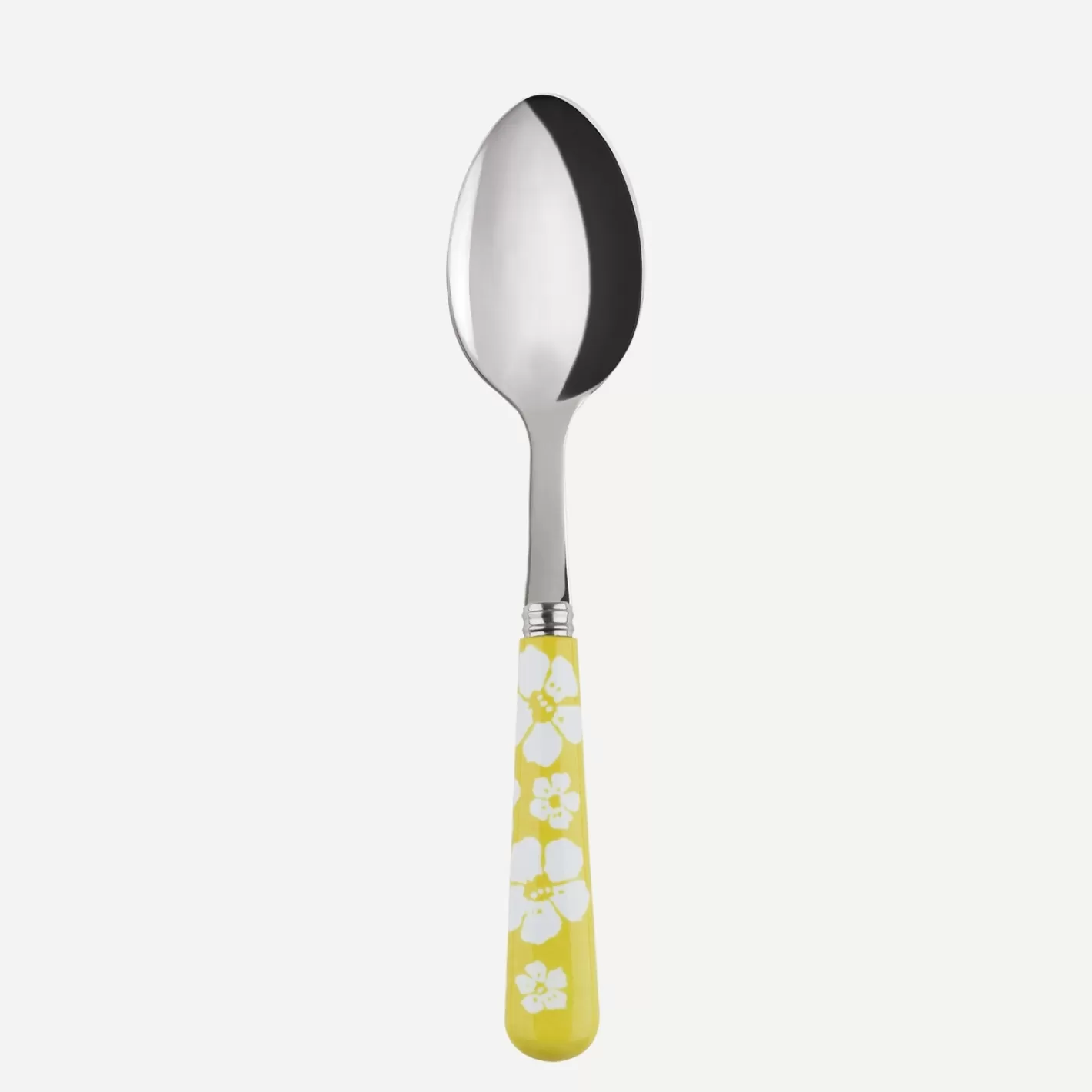 Sabre Paris Dessert Spoon>Hawaiian Flower, Yellow