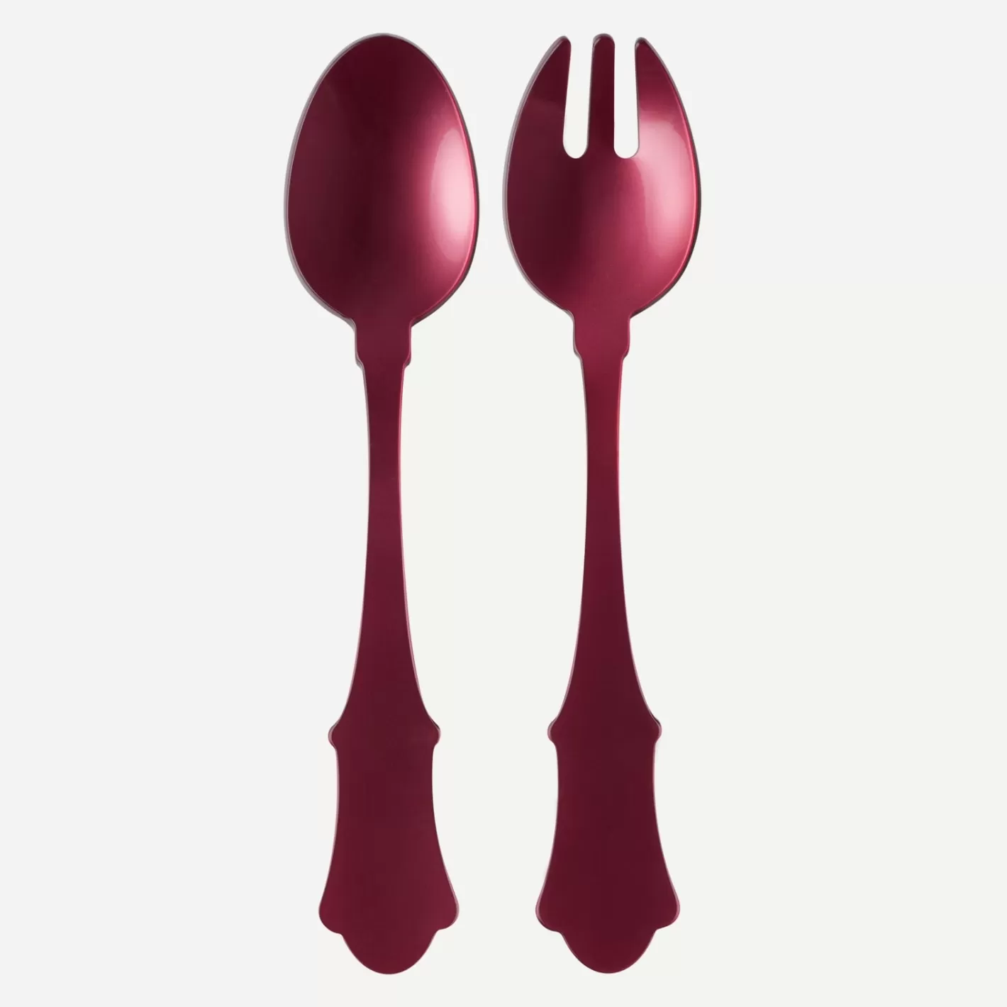 Sabre Paris Salad Set>Honorine, Aubergine