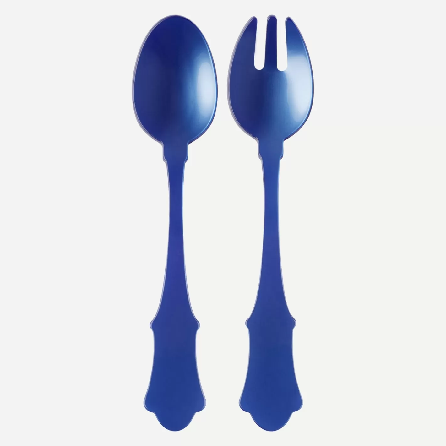 Sabre Paris Salad Set>Honorine, Lapis blue