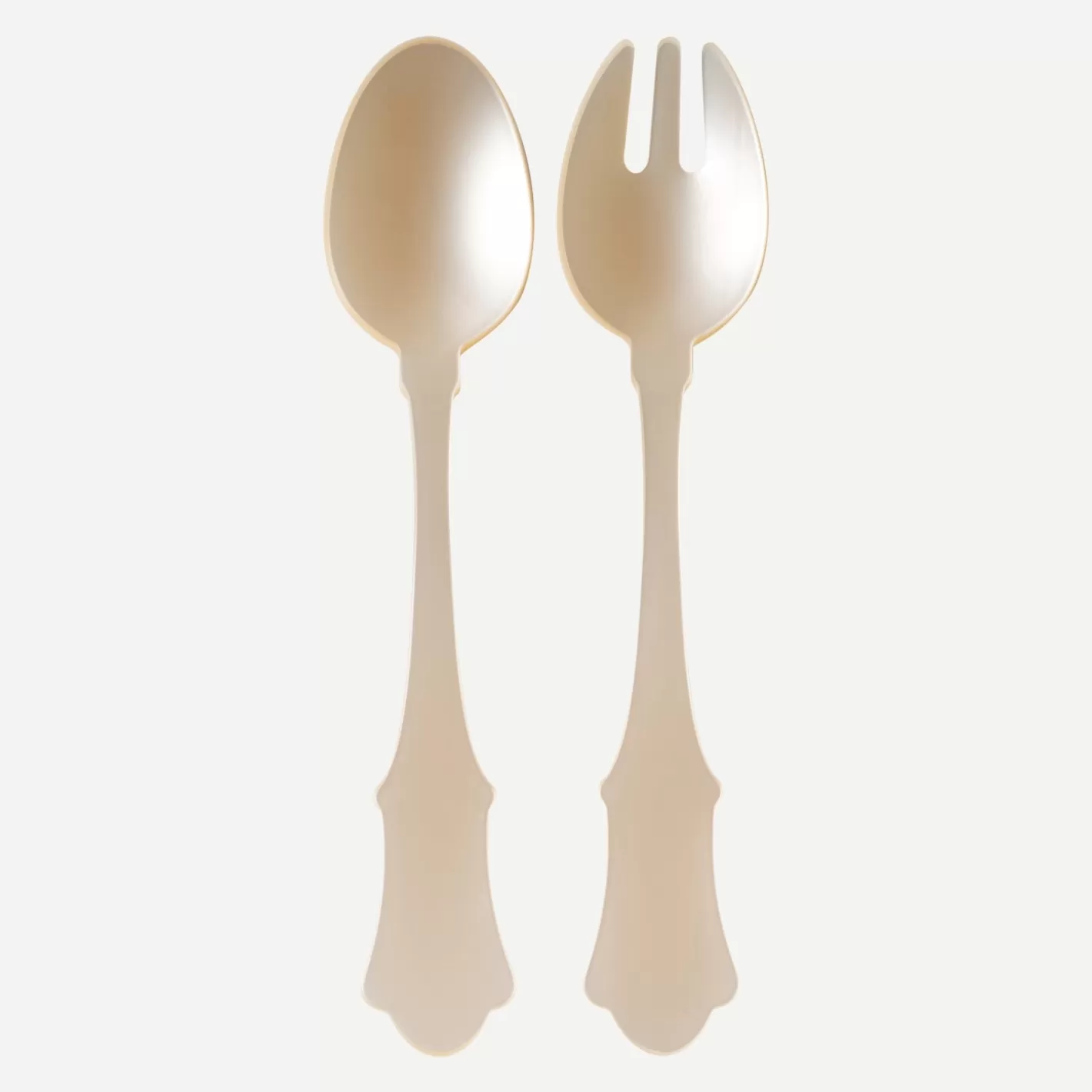 Sabre Paris Salad Set>Honorine, Pearl