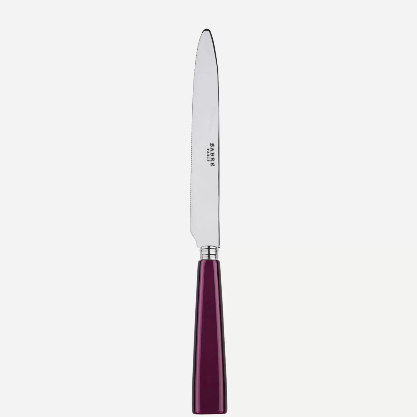 Sabre Paris Serrated Dinner Knife Blade>Icône, Aubergine