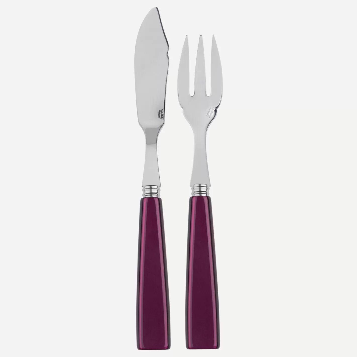 Sabre Paris Fish Knife | Fish Fork>Icône, Aubergine