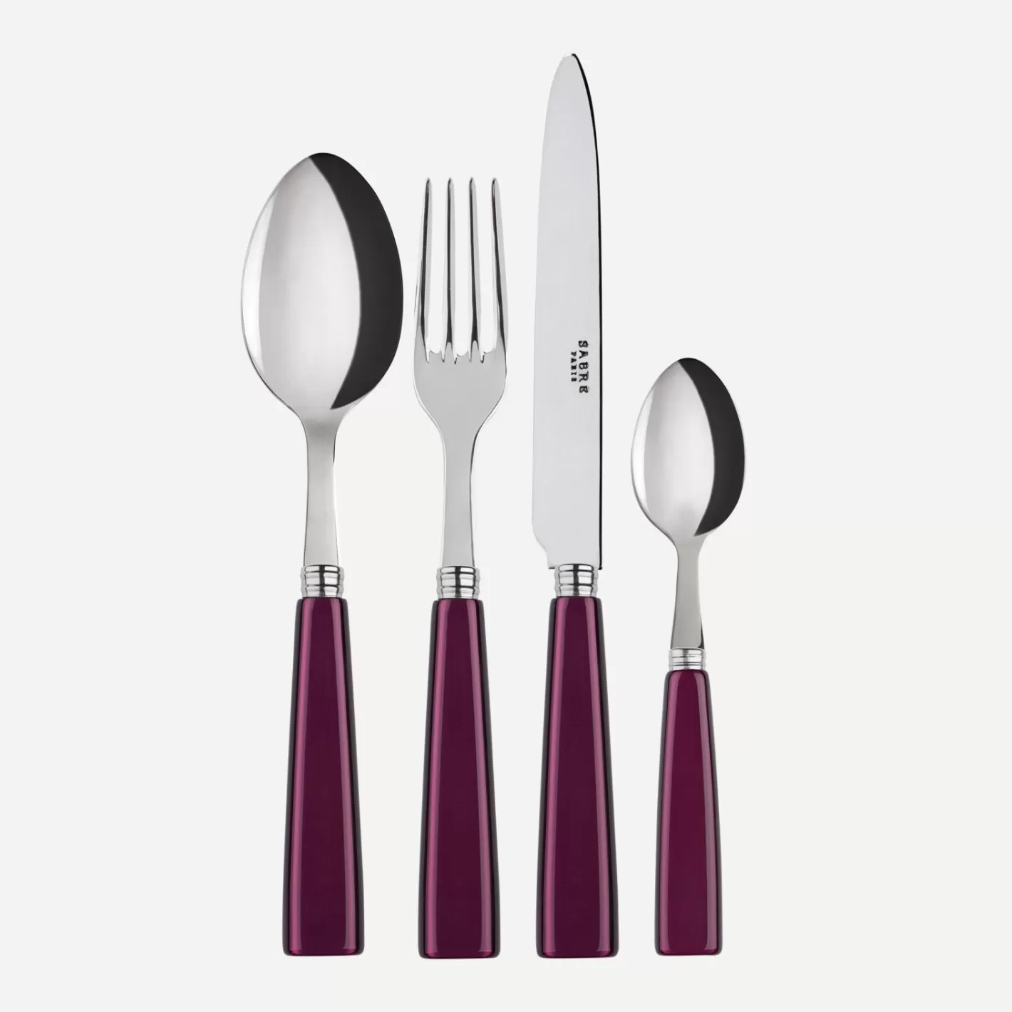 Sabre Paris Set Of 4 Pieces>Icône, Aubergine