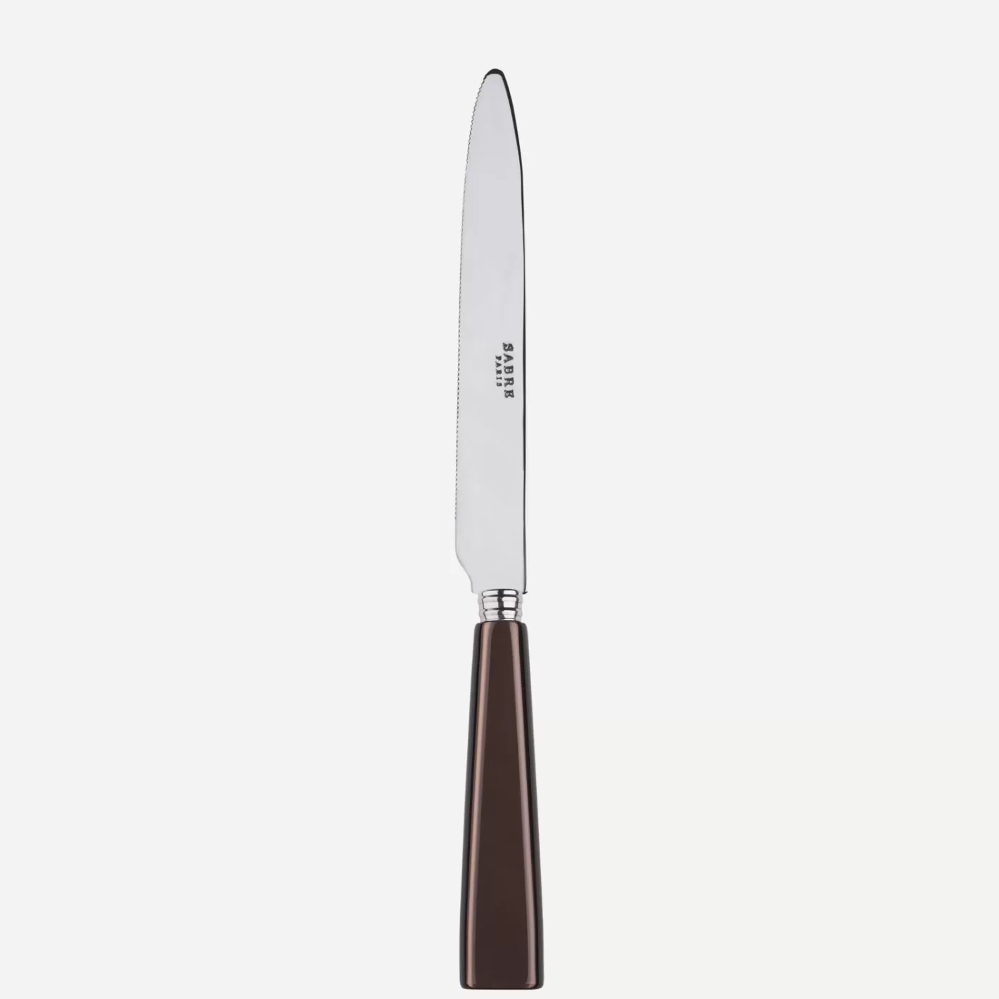 Sabre Paris Serrated Dinner Knife Blade>Icône, Brown