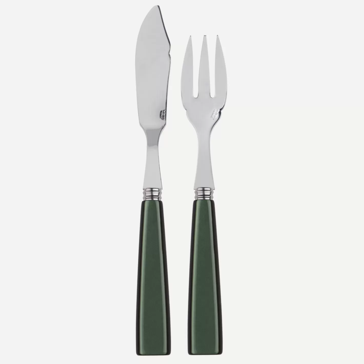 Sabre Paris Fish Knife | Fish Fork>Icône, Dark green