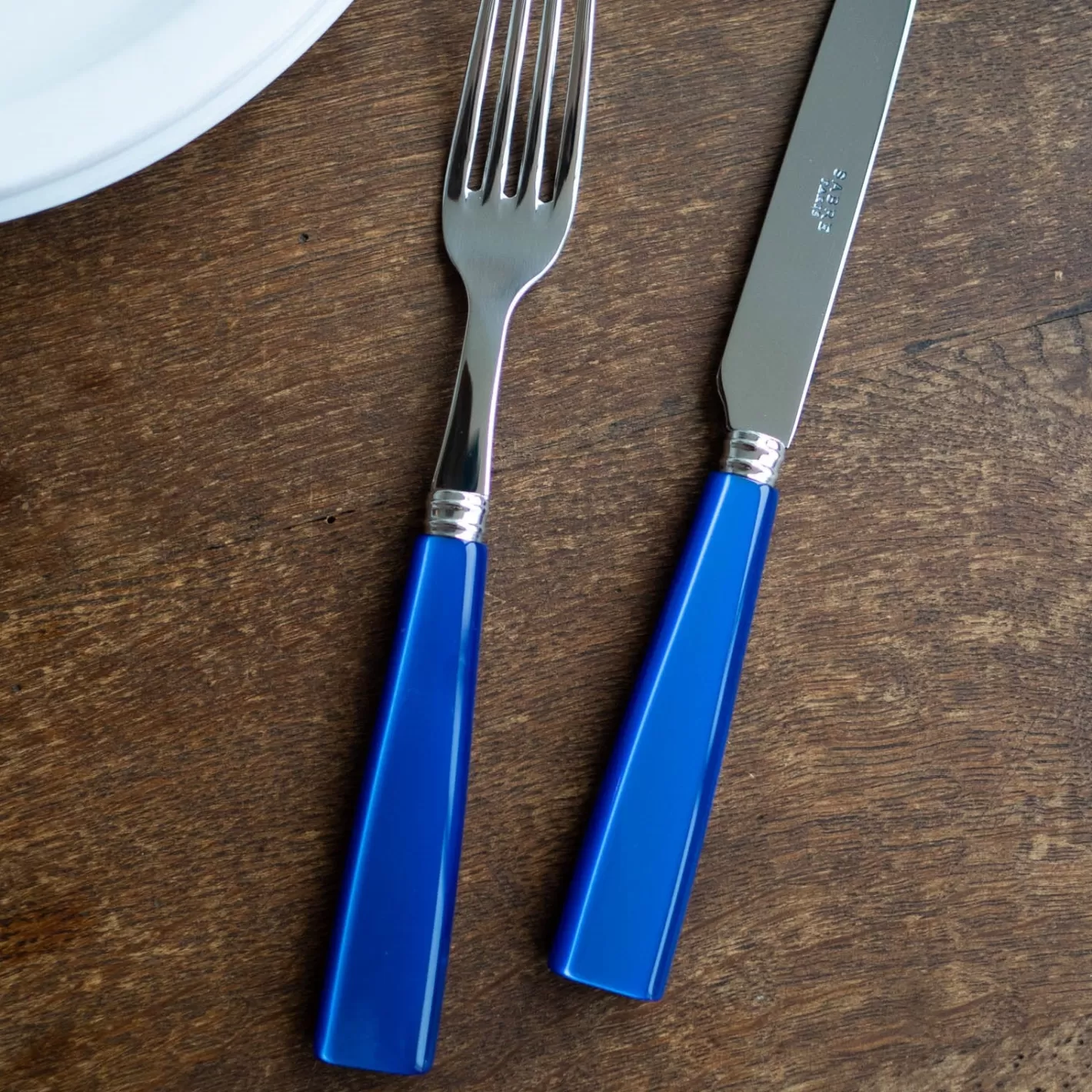 Sabre Paris Dinner Fork>Icône, Lapis blue