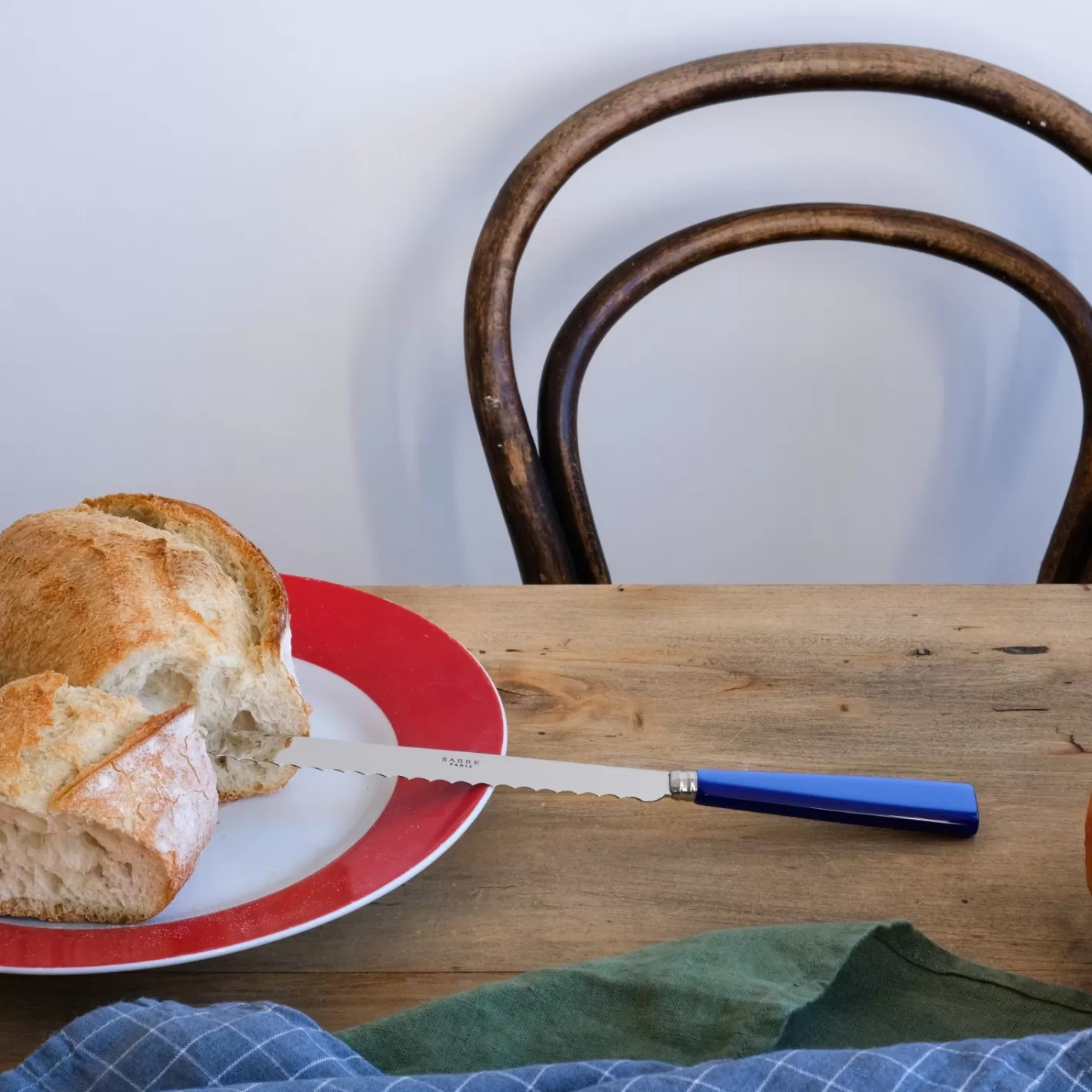 Sabre Paris Bread Knife>Icône, Lapis blue