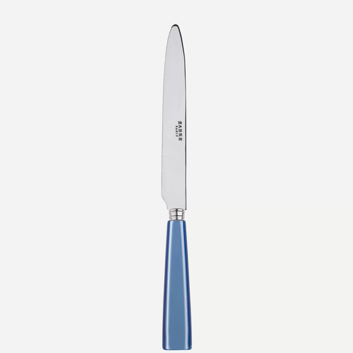 Sabre Paris Serrated Dinner Knife Blade>Icône, Light blue