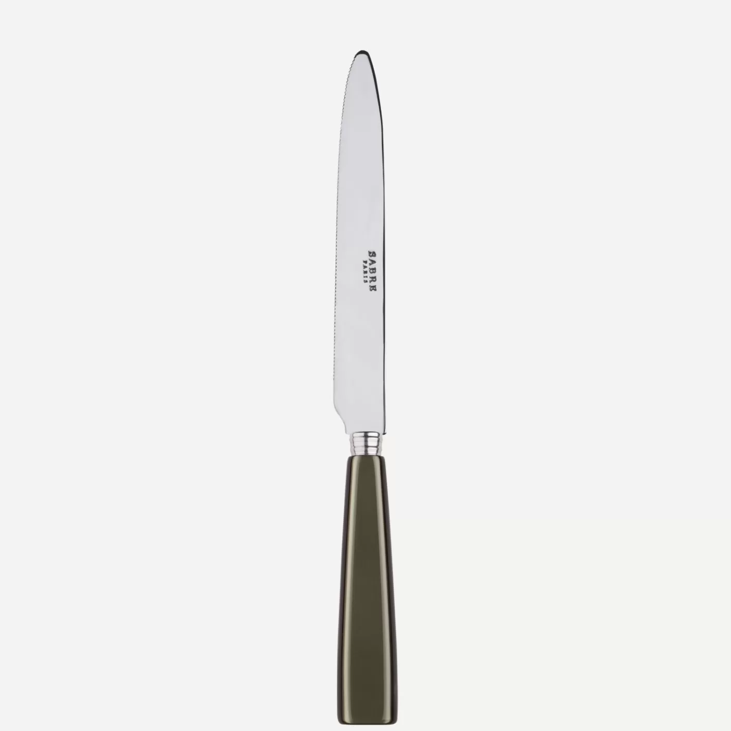 Sabre Paris Serrated Dinner Knife Blade>Icône, Olive