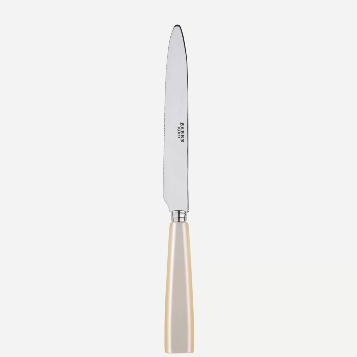 Sabre Paris Serrated Dinner Knife Blade>Icône, Pearl