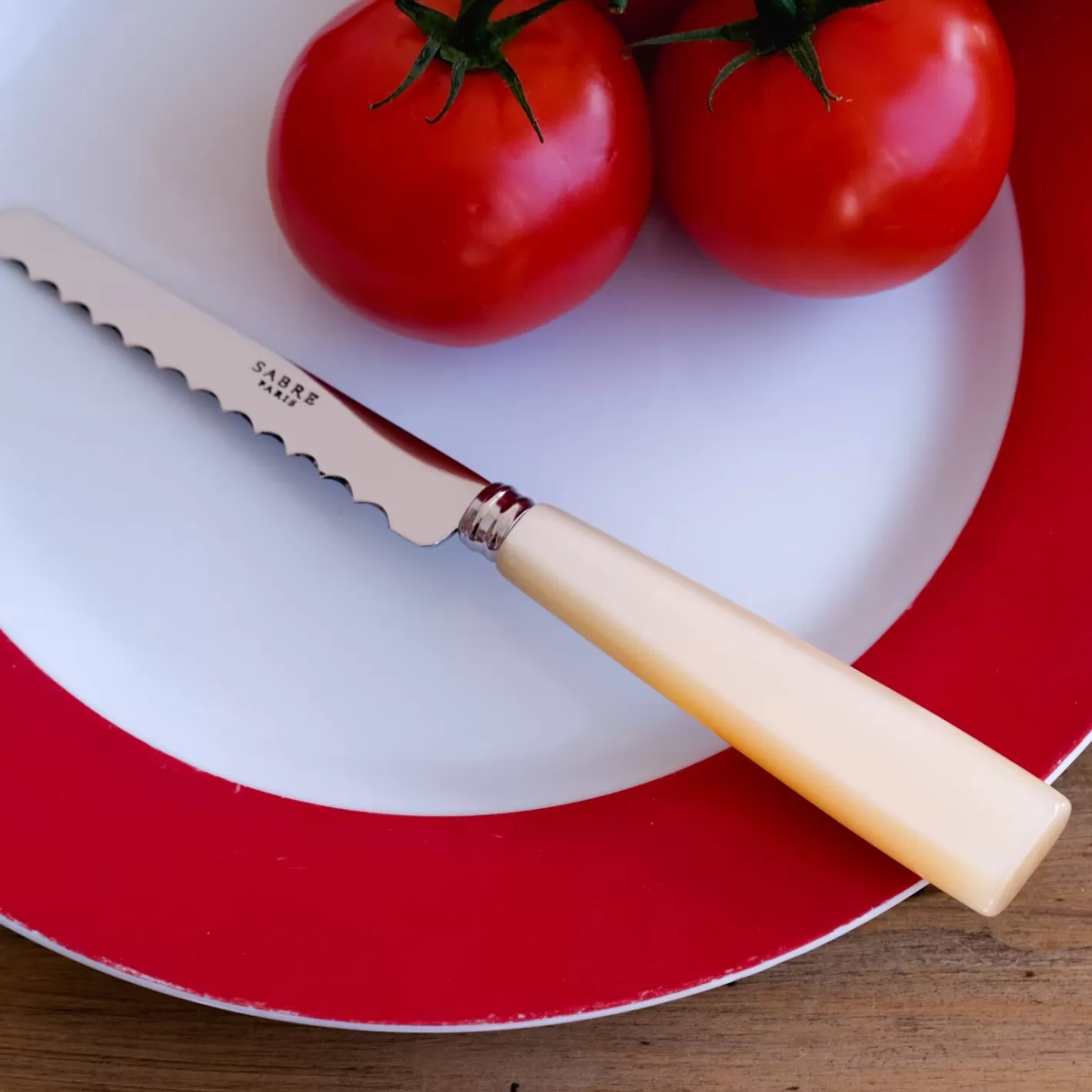 Sabre Paris Tomato Knife>Icône, Pearl