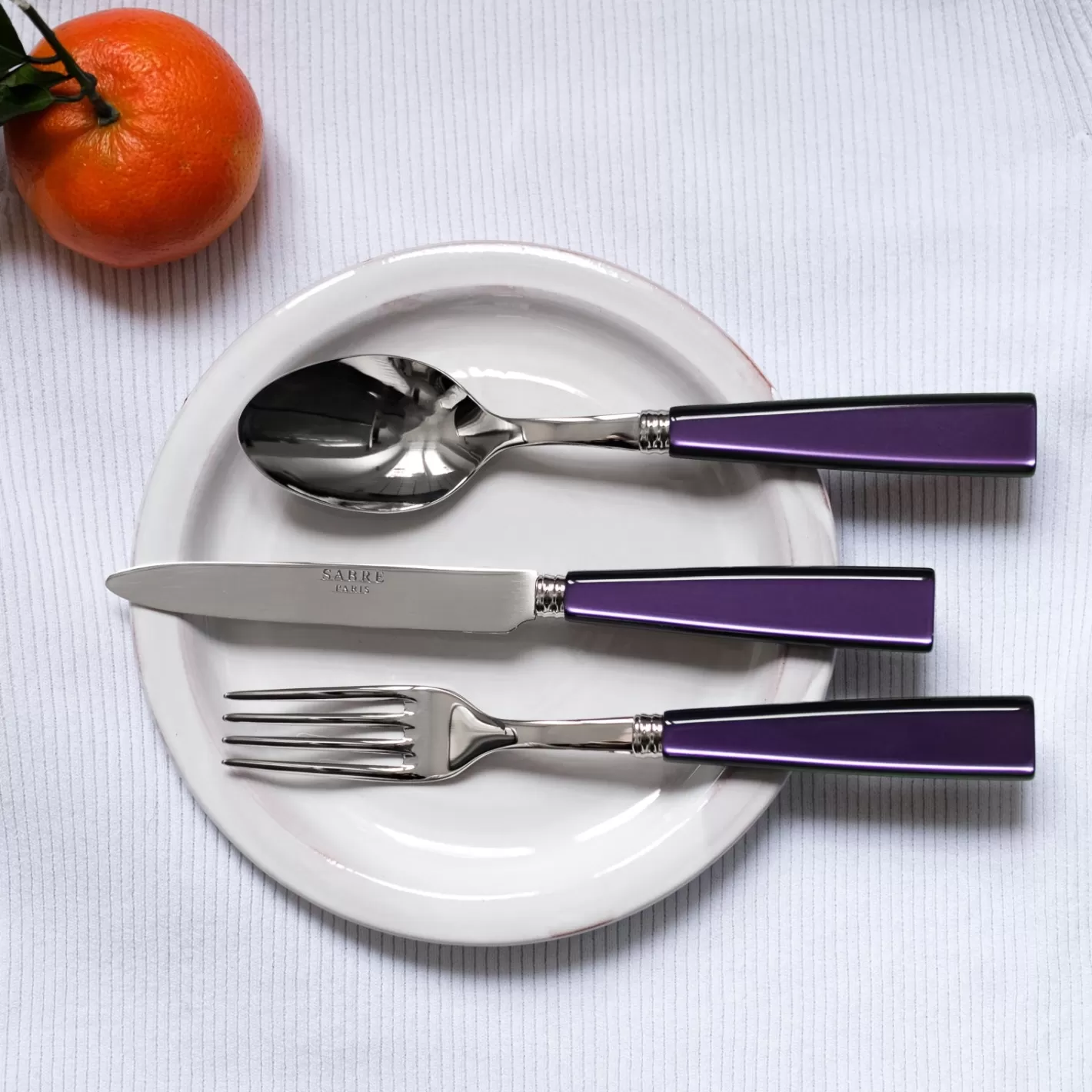 Sabre Paris Salad Fork>Icône, Purple