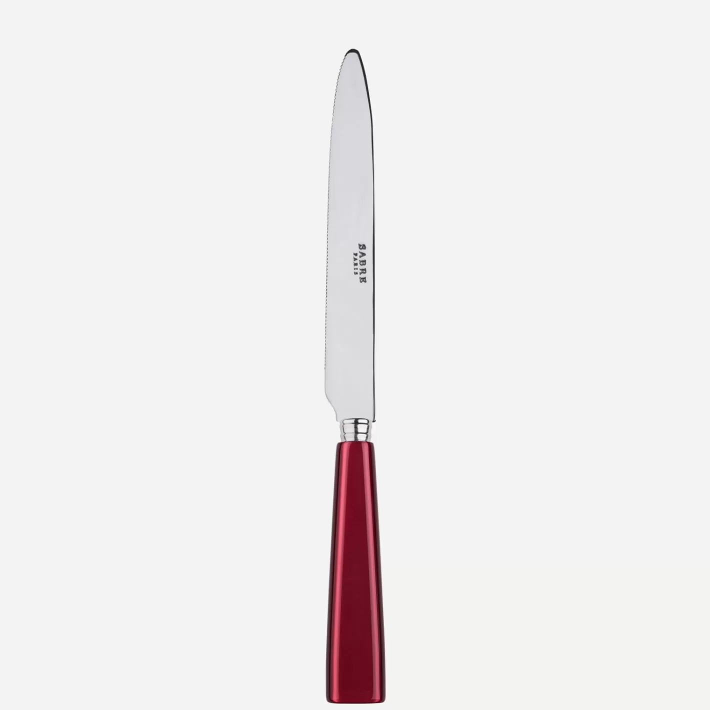 Sabre Paris Serrated Dinner Knife Blade>Icône, Red