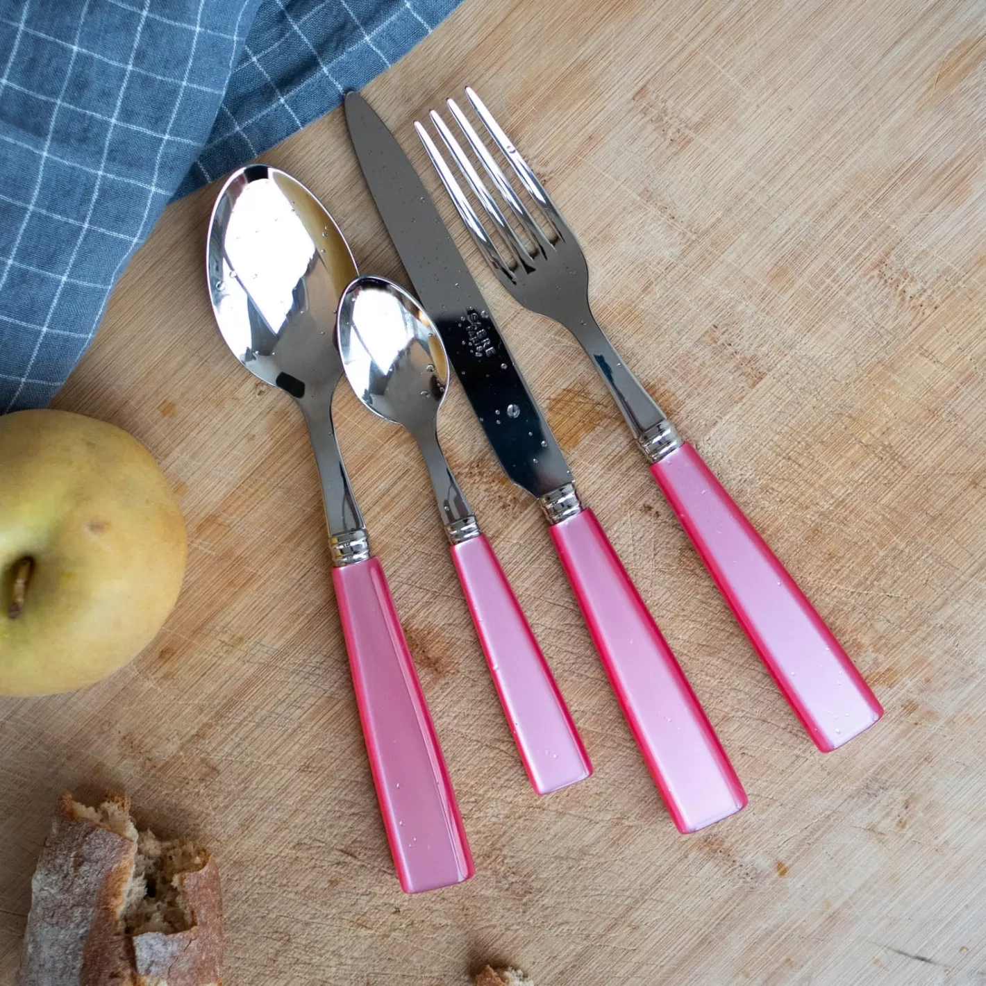 Sabre Paris Soup Spoon>Icône, Soft pink