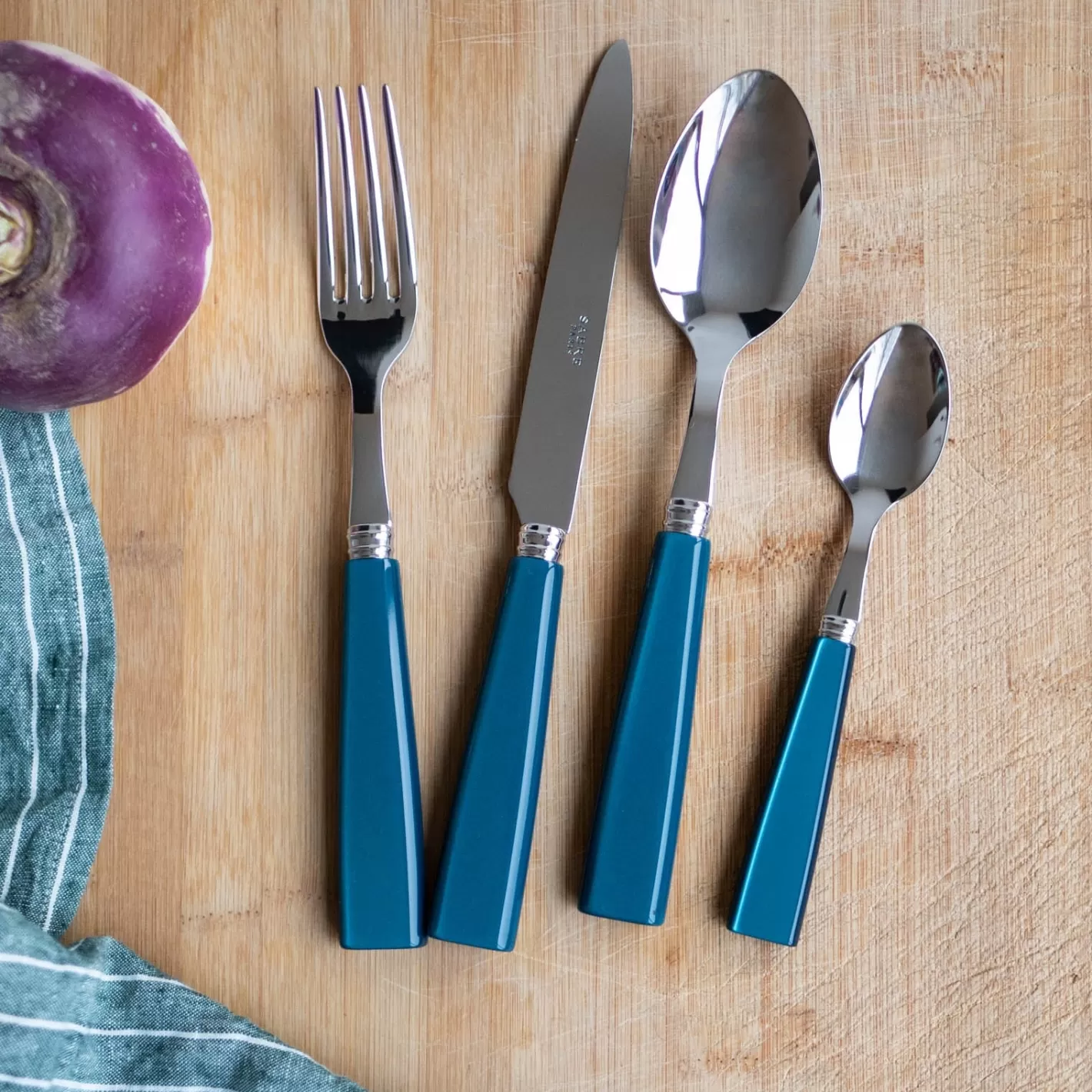 Sabre Paris Dinner Fork>Icône, Turquoise