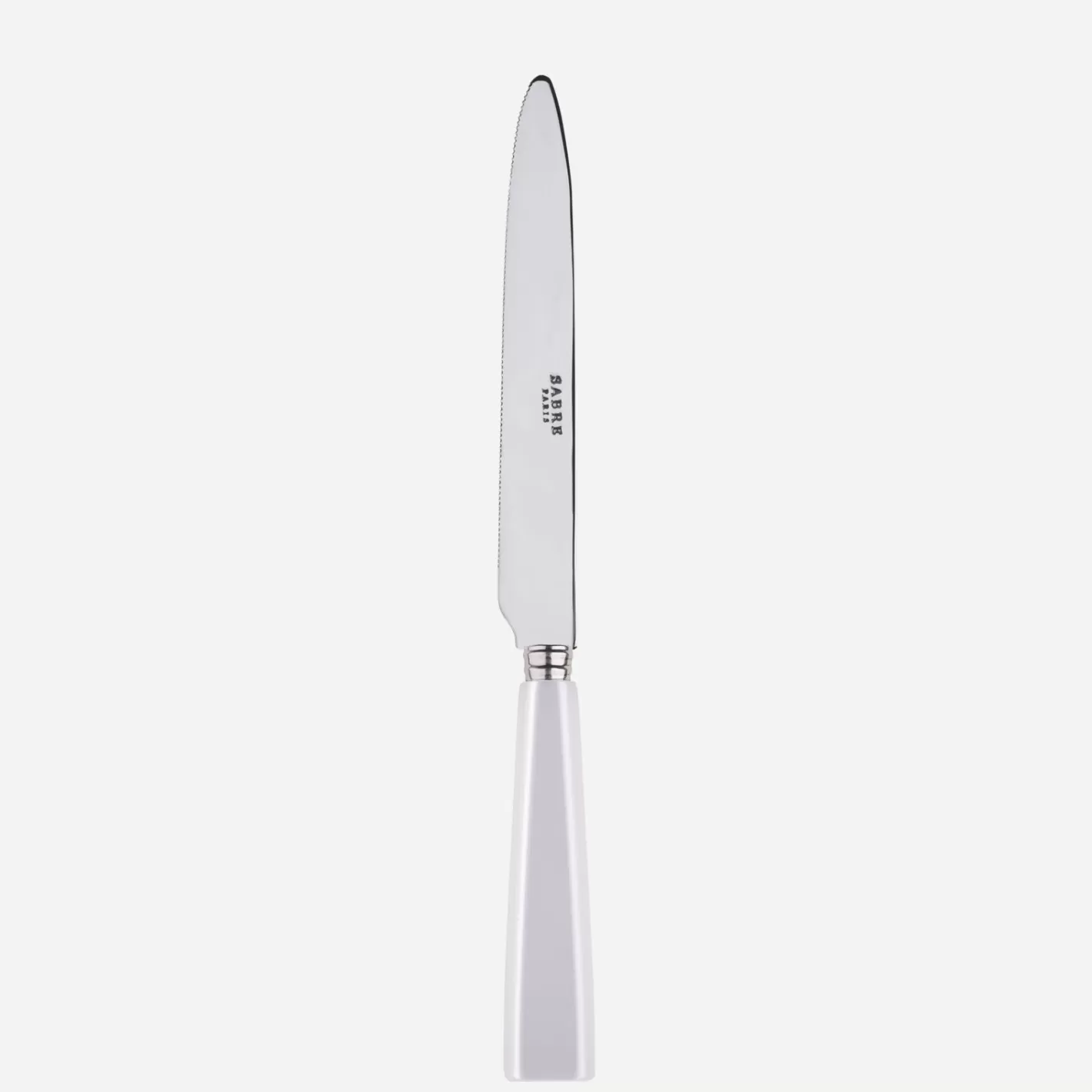 Sabre Paris Serrated Dinner Knife Blade>Icône, White