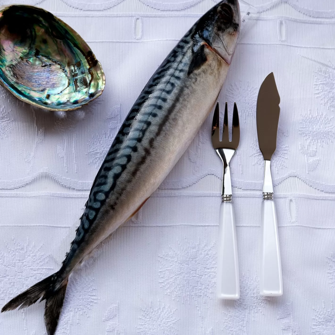 Sabre Paris Fish Knife | Fish Fork>Icône, White