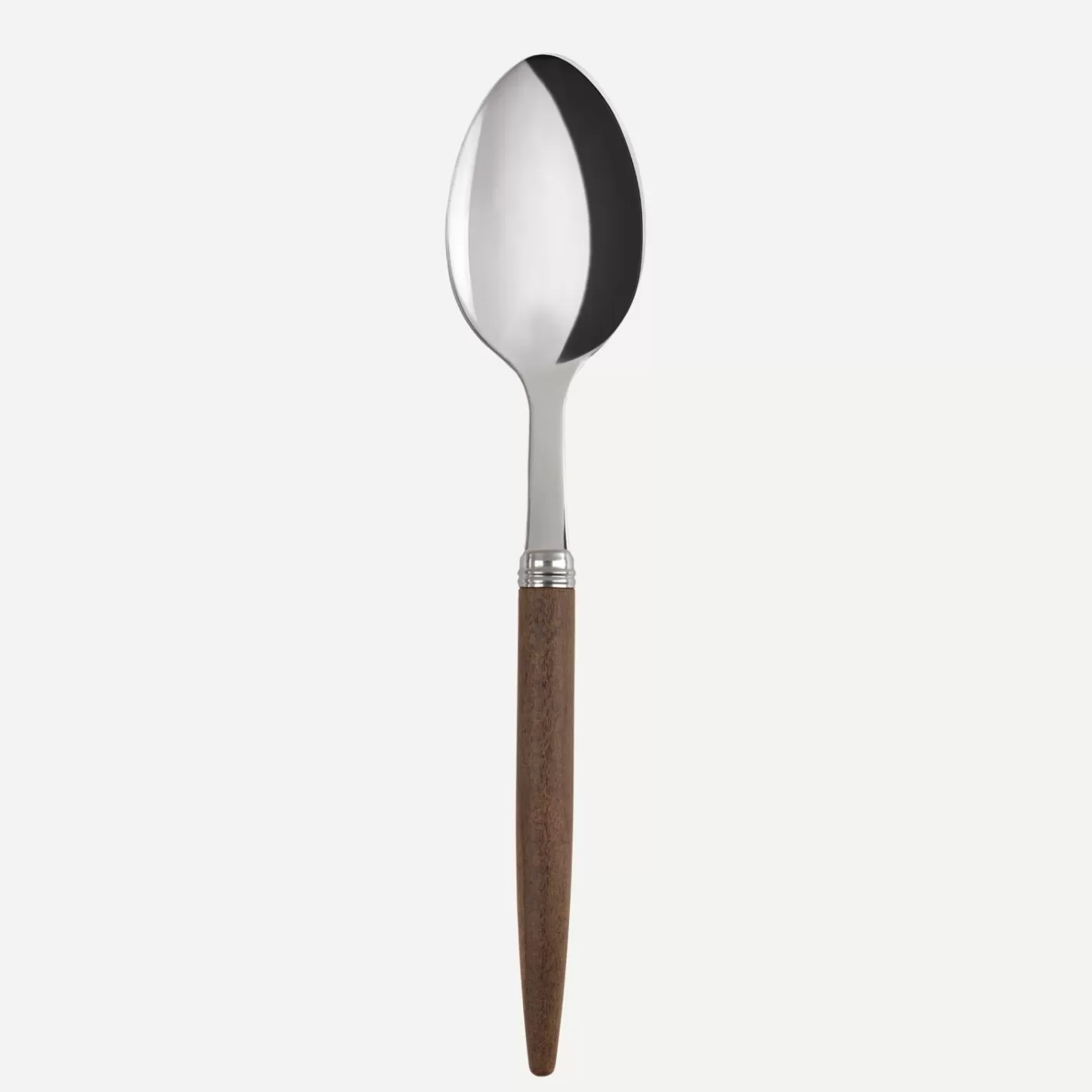 Sabre Paris Dessert Spoon>Jonc, Dark wood