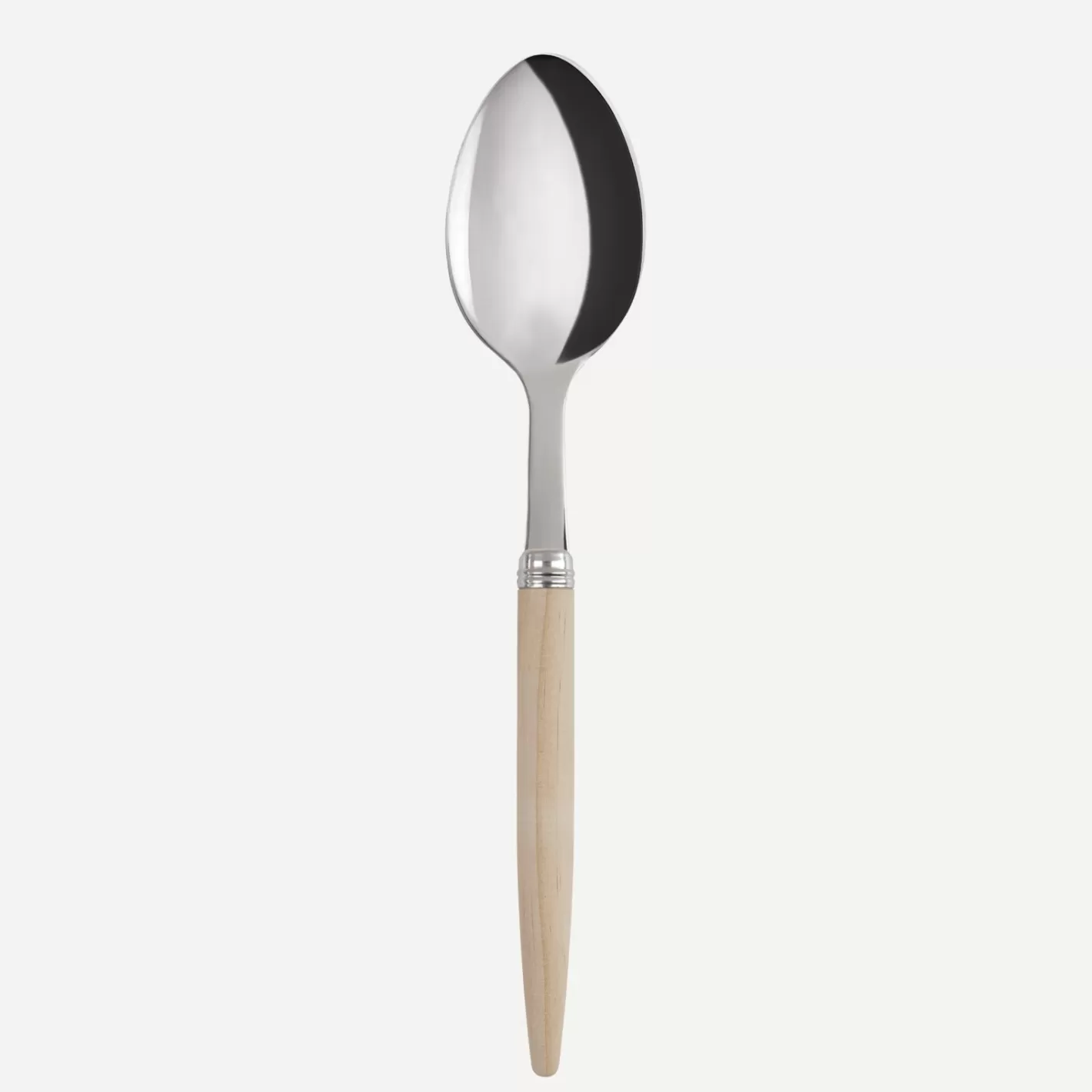 Sabre Paris Dessert Spoon>Jonc, Light wood