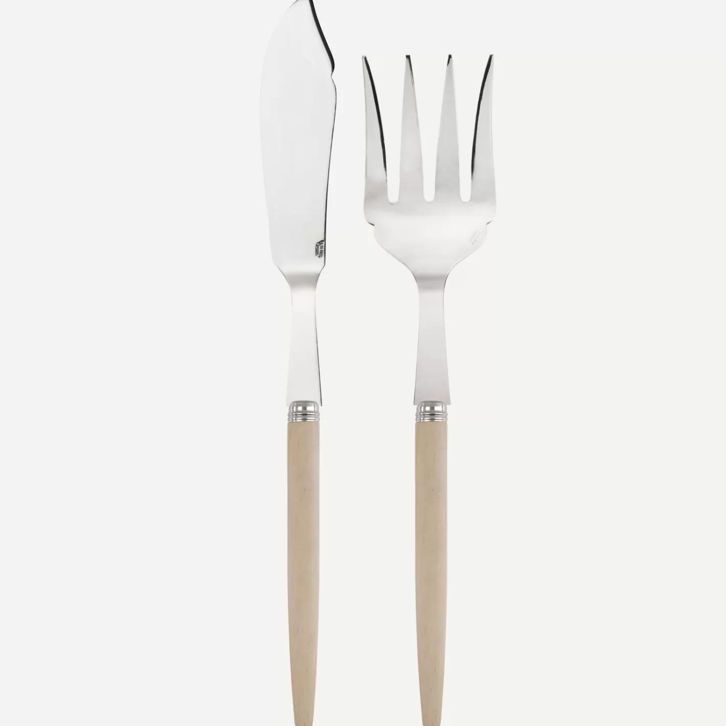 Sabre Paris Fish Serving Set>Jonc, Light wood